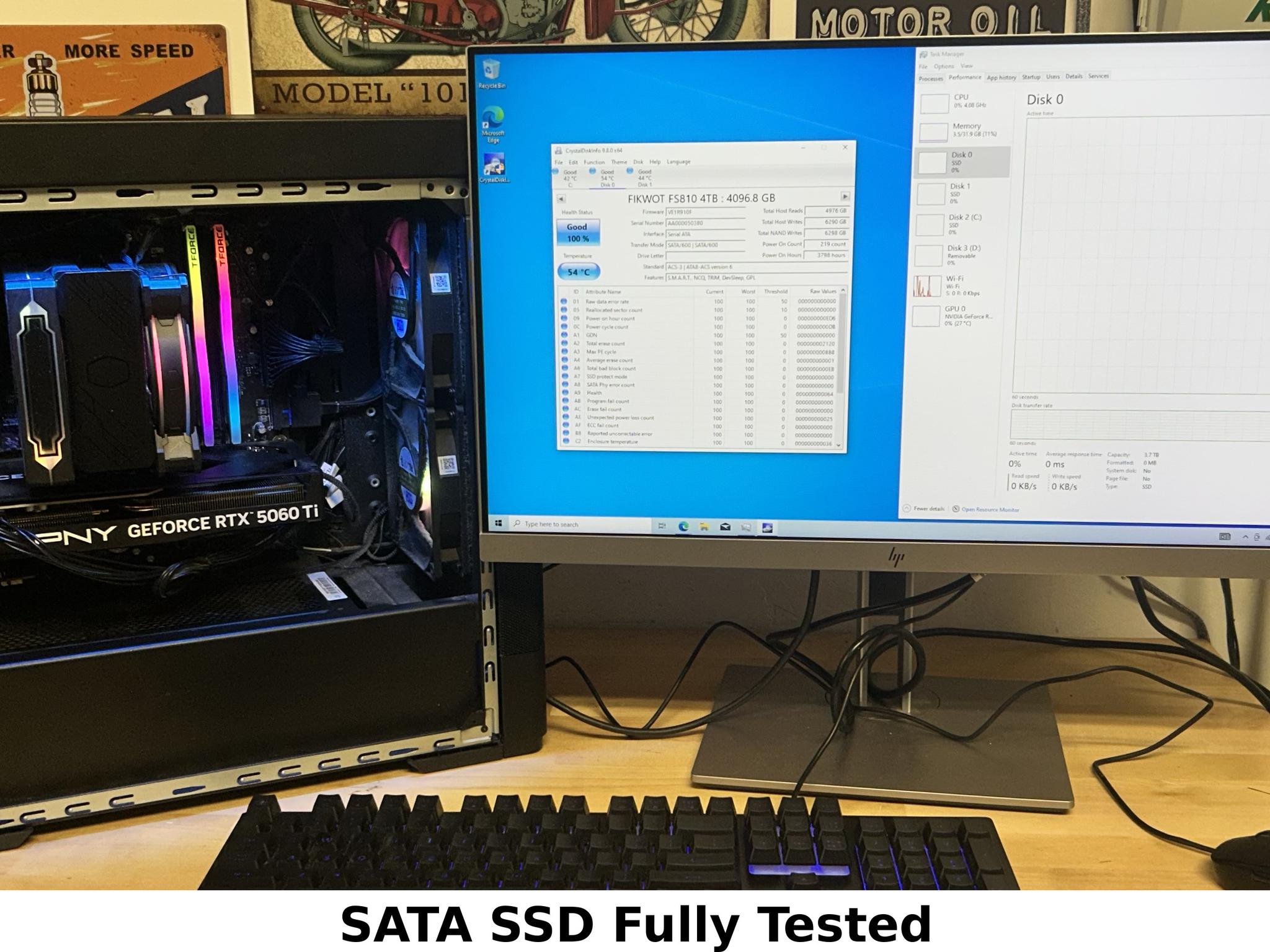 4TB 2.5" SATA SSD - Like New