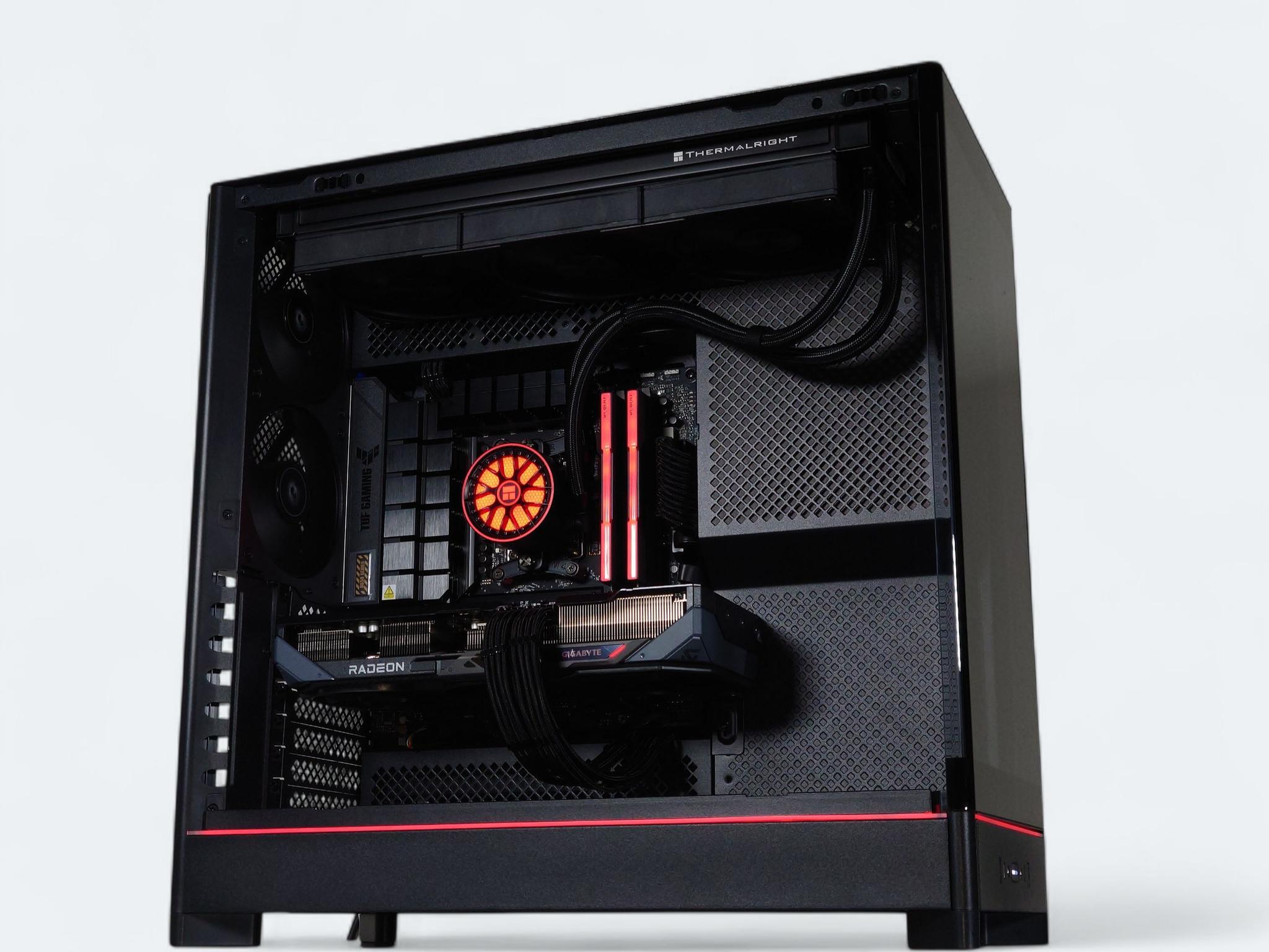 🌌 Liquid Cooled Gaming PC☄️AMD Ryzen 7 7700🌌AMD RX 9070 16GB🌌32GB DDR5🌌1TB NVME