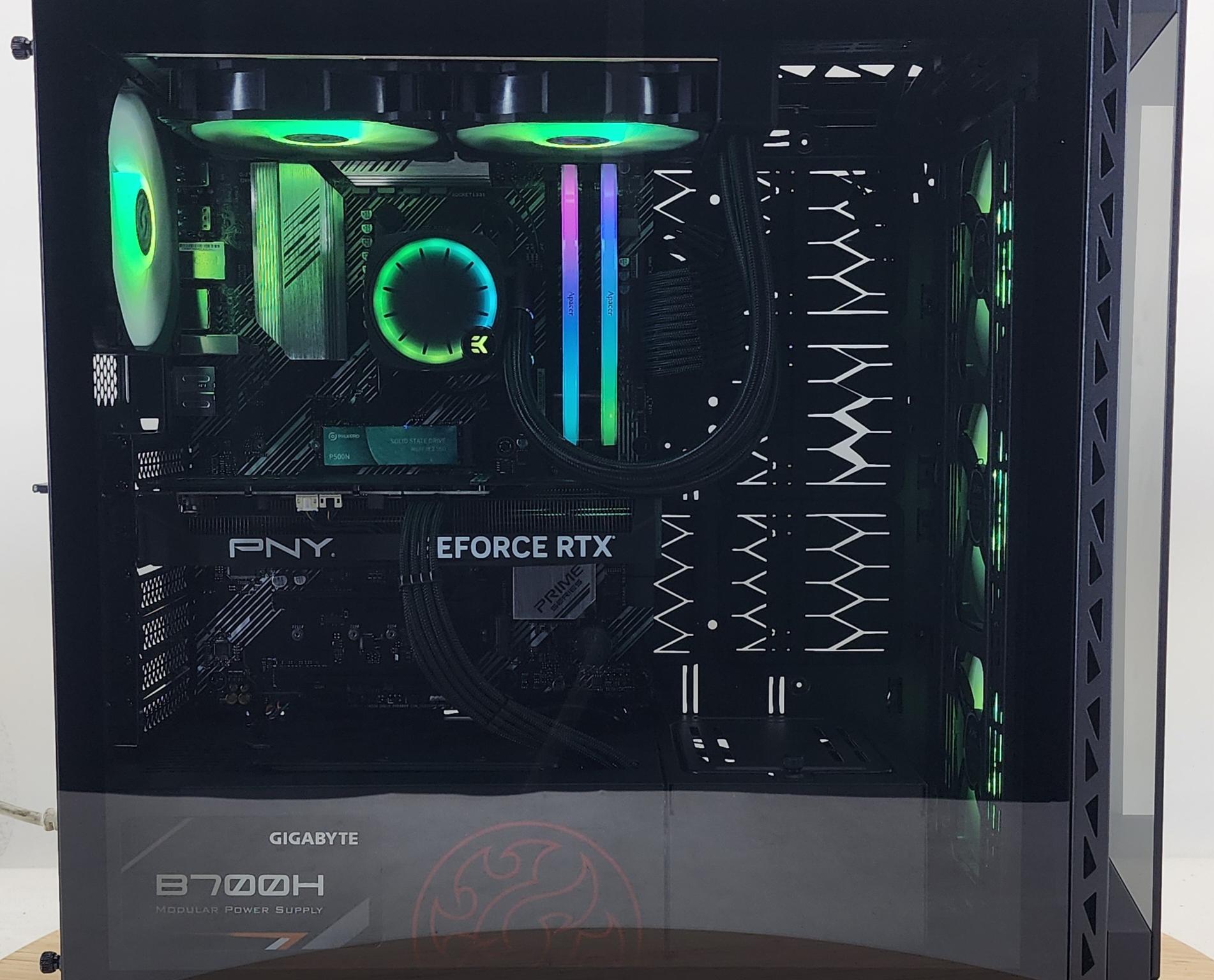 Gaming PC Ryzen 7 5700X 16GB RAM 1TB SSD RTX 4060 Ti 16GB Windows 11 Computer