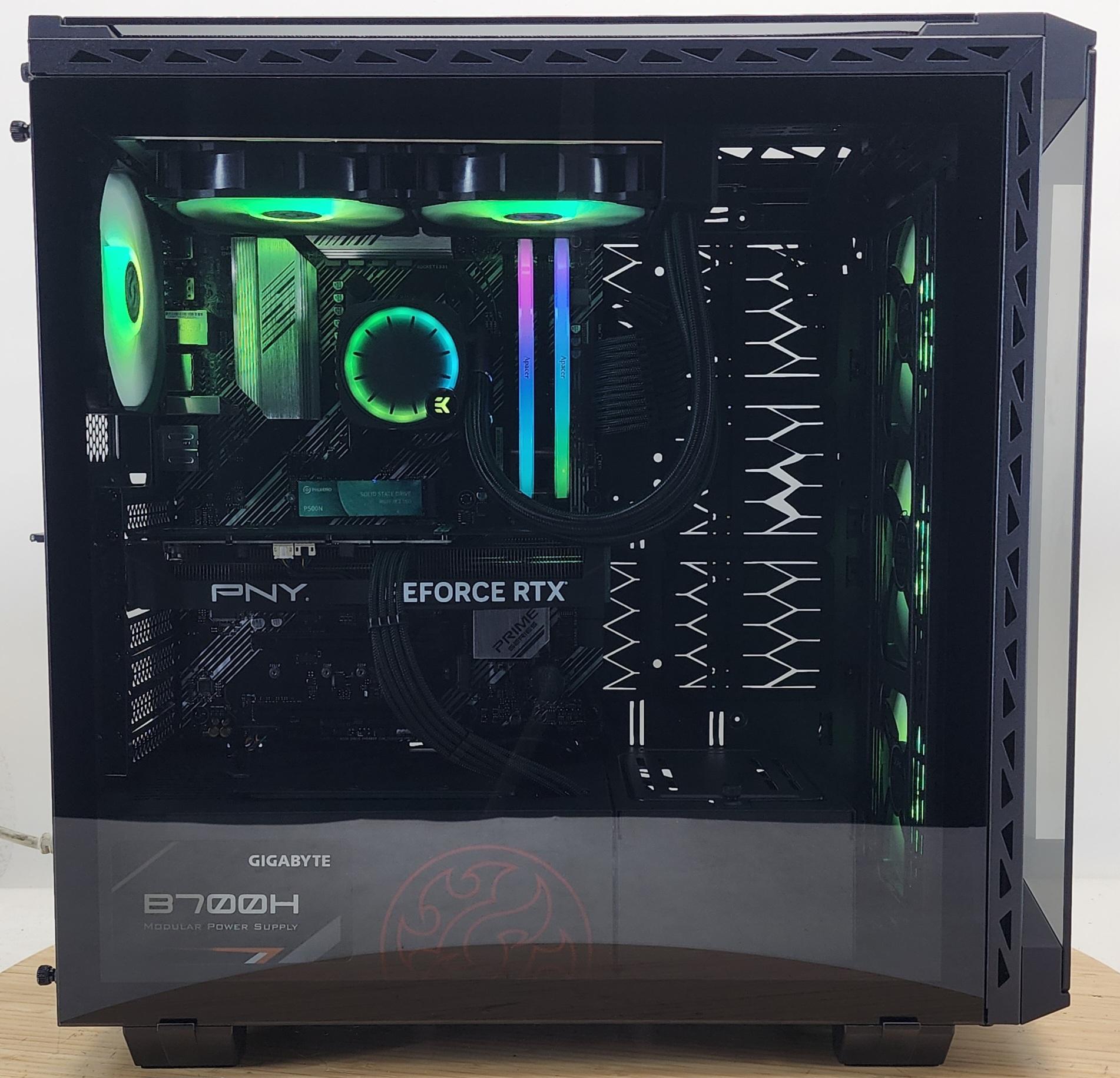 Gaming PC Ryzen 7 5700X 16GB RAM 1TB SSD RTX 4060 Ti 16GB Windows 11 Computer