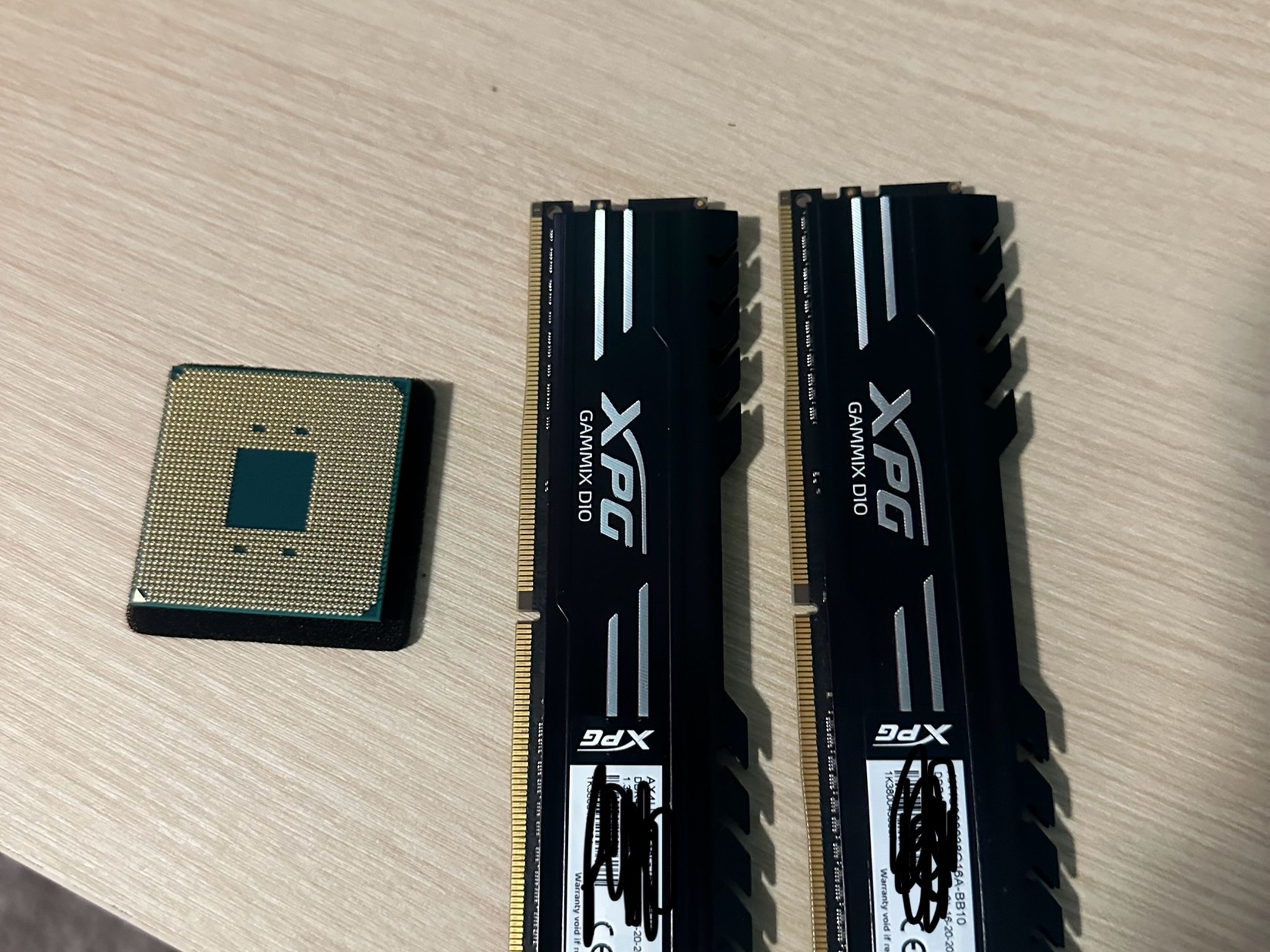 Ryzen 5 3600 2 8gb sticks ddr4 ram 16gb total