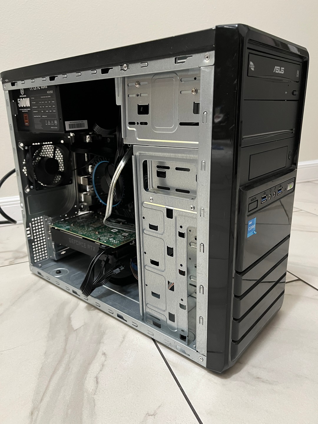 【misaki様】/Core i3-12100F/RTX2060S NVIDIA RTX 2060 SUPER, Intel Core i3-12100, 16GB RAM, 1TB SSD