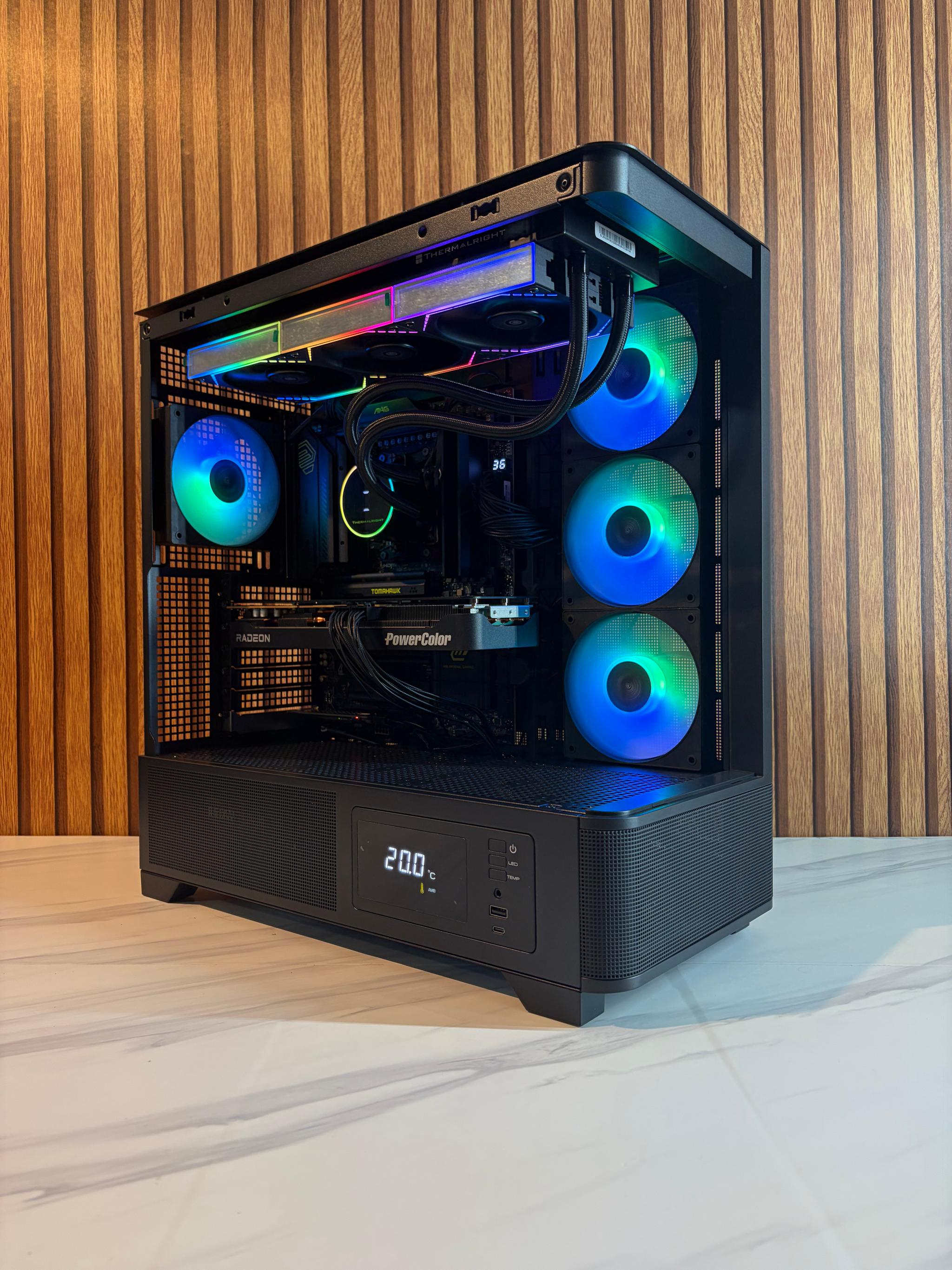 9070XT 16GB | RYZEN 7 9800X3D | 32GB DDR5 | 1TB SSD | 750W | 360MM AIO | X870E