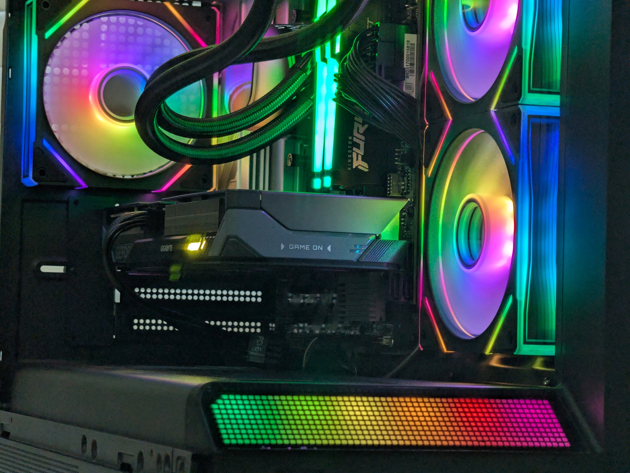 🌈🖤Ryzen 5 7600x | RTX 5060Ti 16GB | 32GB DDR5 | 2TB SSD | Gaming PC🖤🌈