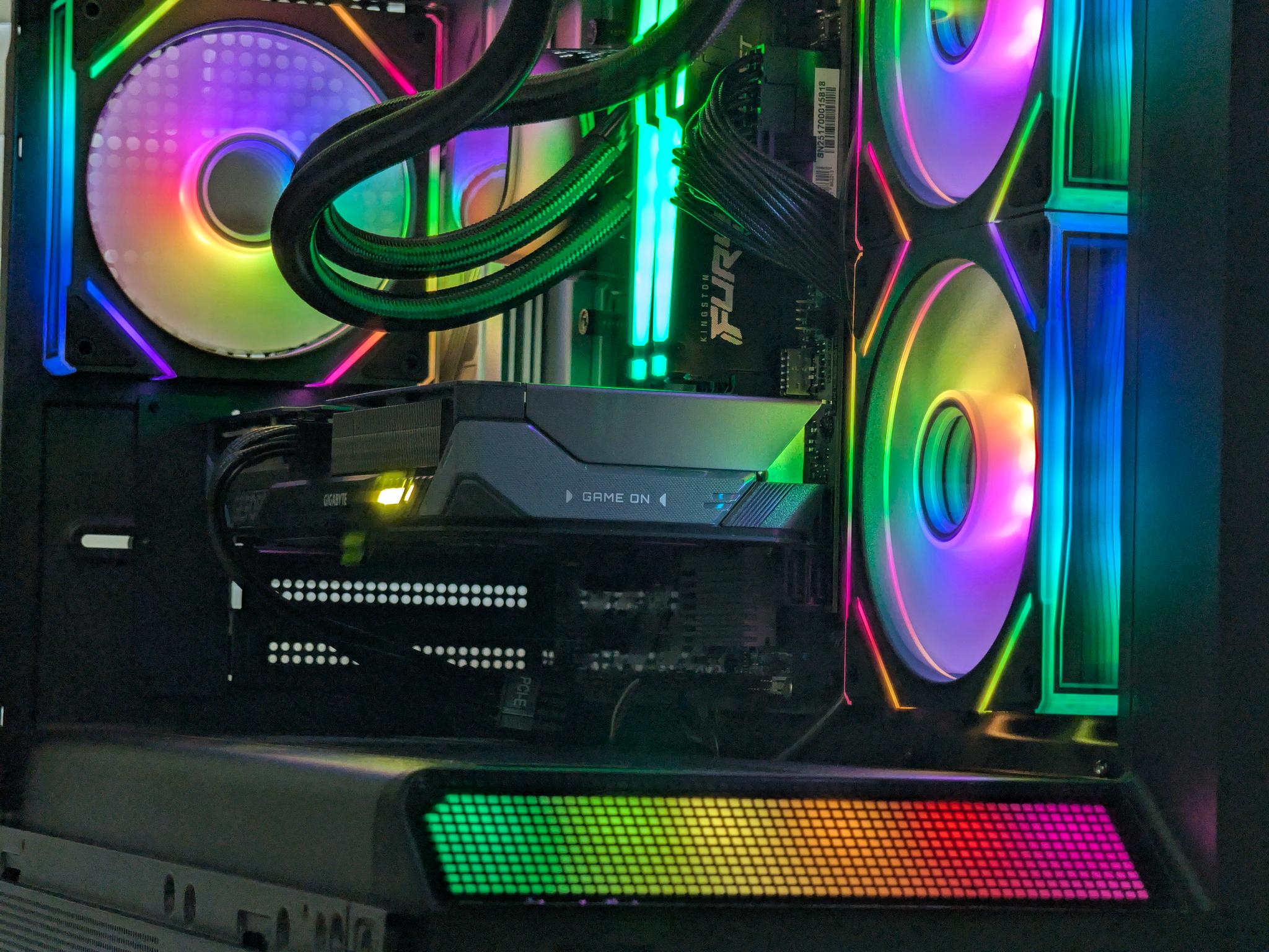 🌈🖤Ryzen 5 7600x | RTX 5060Ti 16GB | 32GB DDR5 | 2TB SSD | Gaming PC🖤🌈