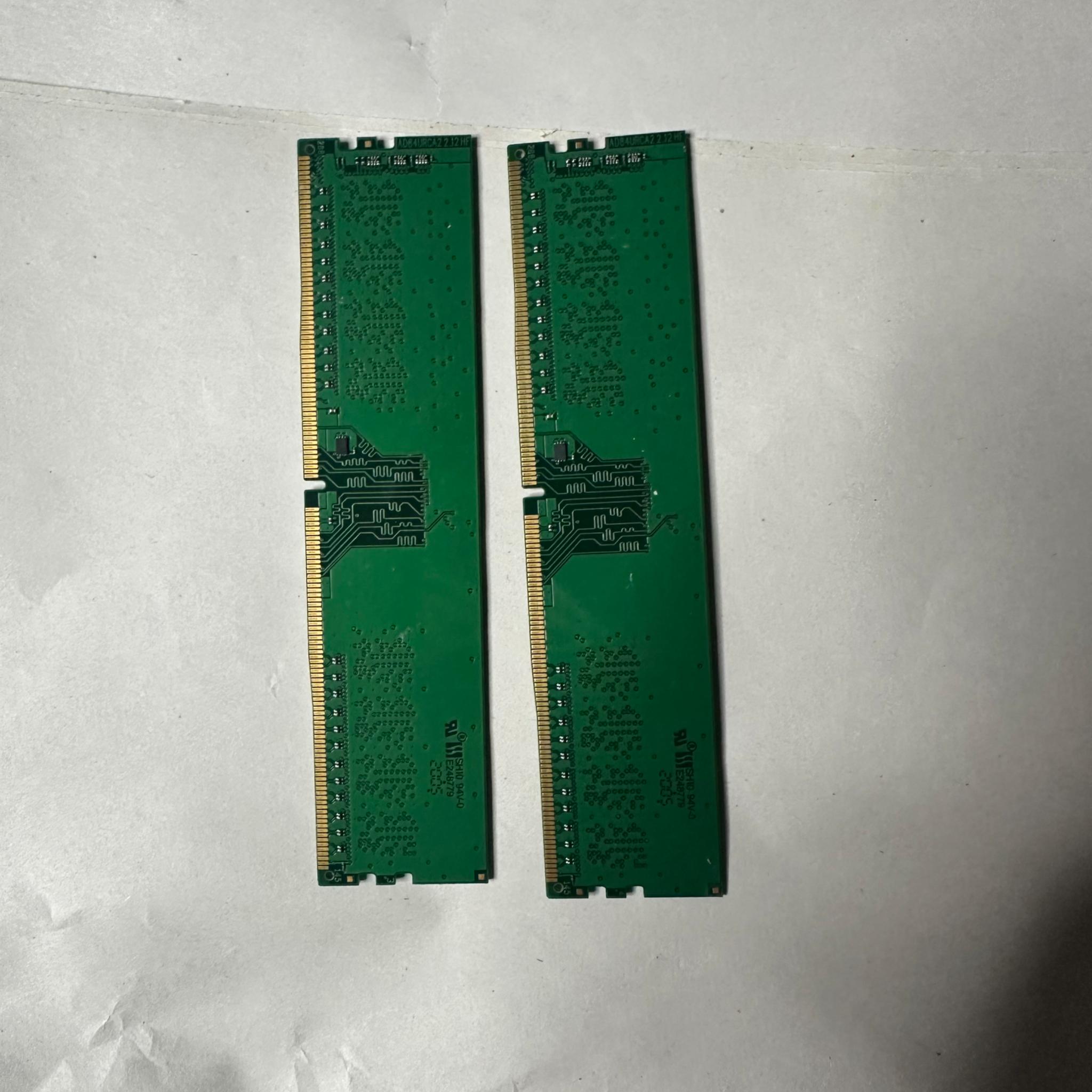 ADATA 16GB ( 2 x 8GB ) A02P24HC8T1-BTBS PC4-2400T UA0 DDR4 Desktop Memory RAM