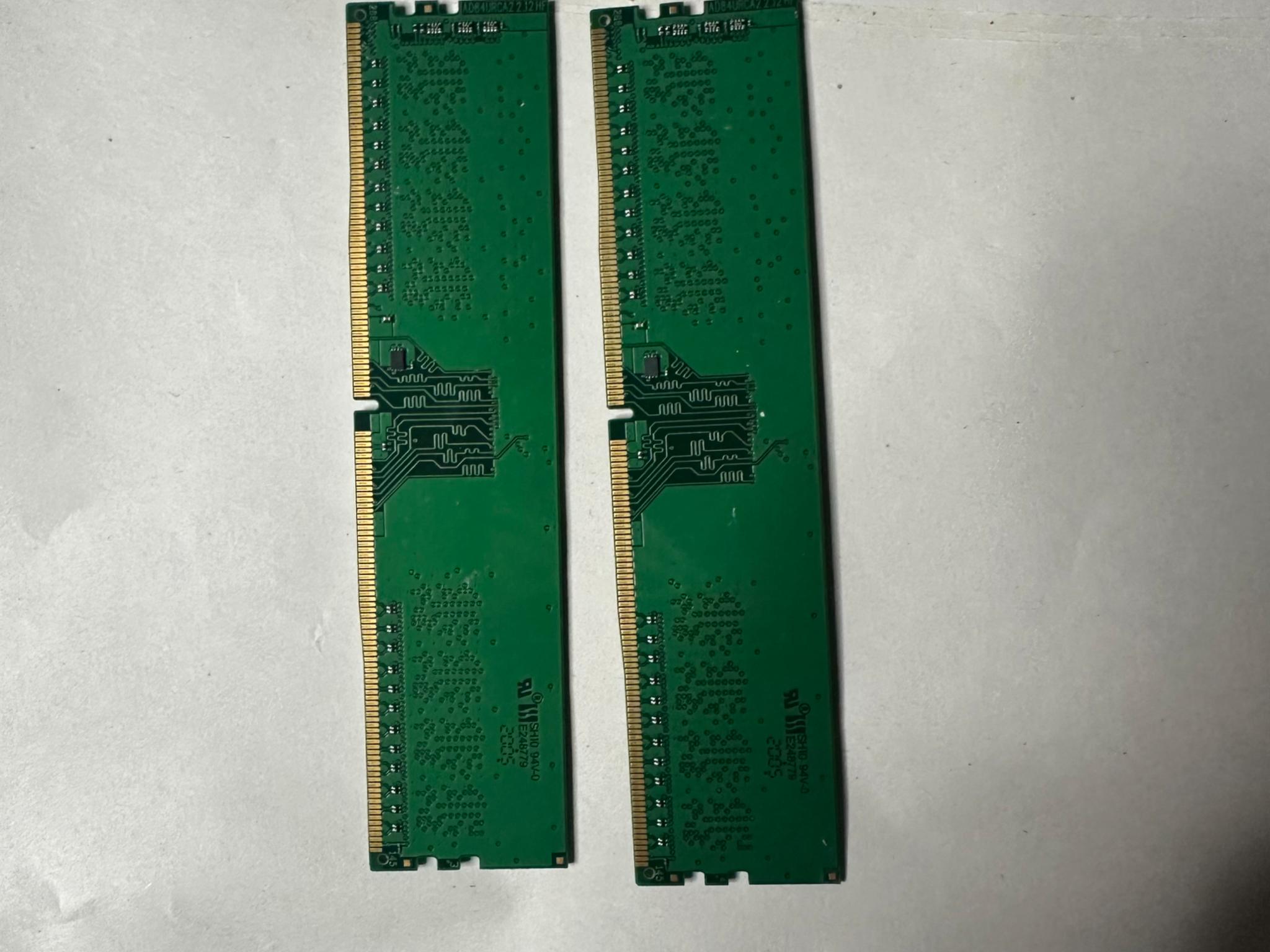 ADATA 16GB ( 2 x 8GB ) A02P24HC8T1-BTBS PC4-2400T UA0 DDR4 Desktop Memory RAM