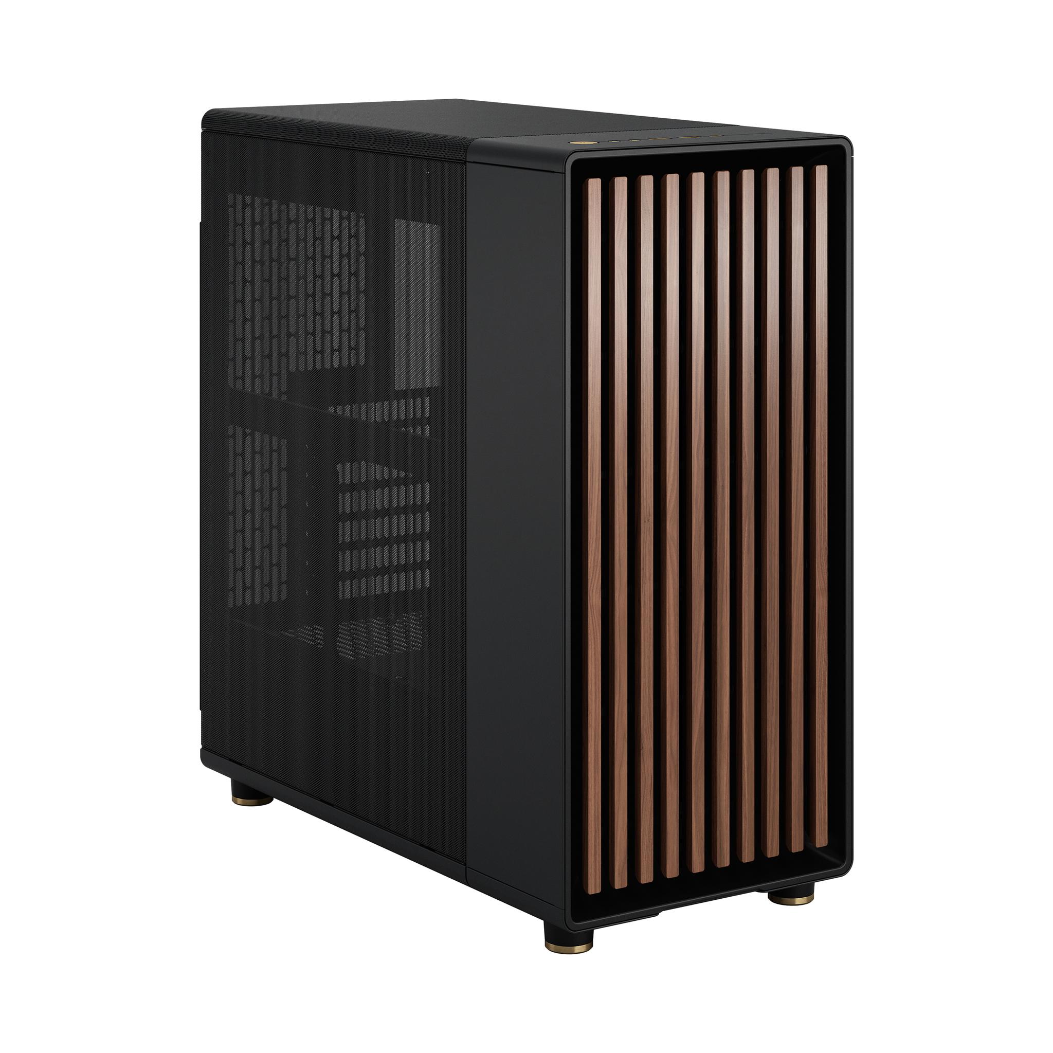 Fractal Design North Black Glass | ATX, Micro ATX, ITX | Mid Tower Tempered Glass
