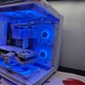 Liquid cooled Arctic Rig Ryzen 5 / 32GB DDR4/  2TB SSD / RTX 3060 12GB