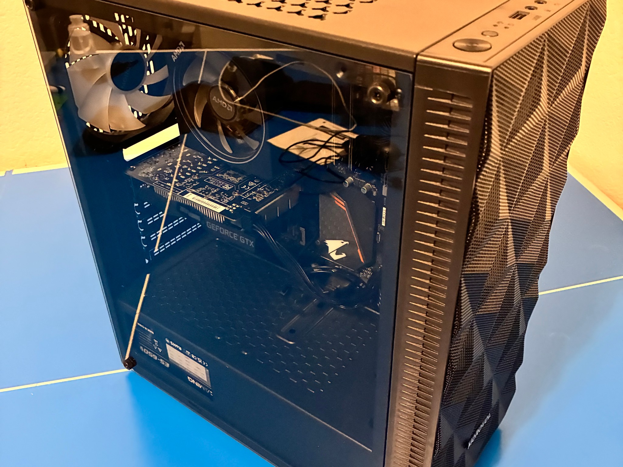 Black Prebuilt Gaming PC.