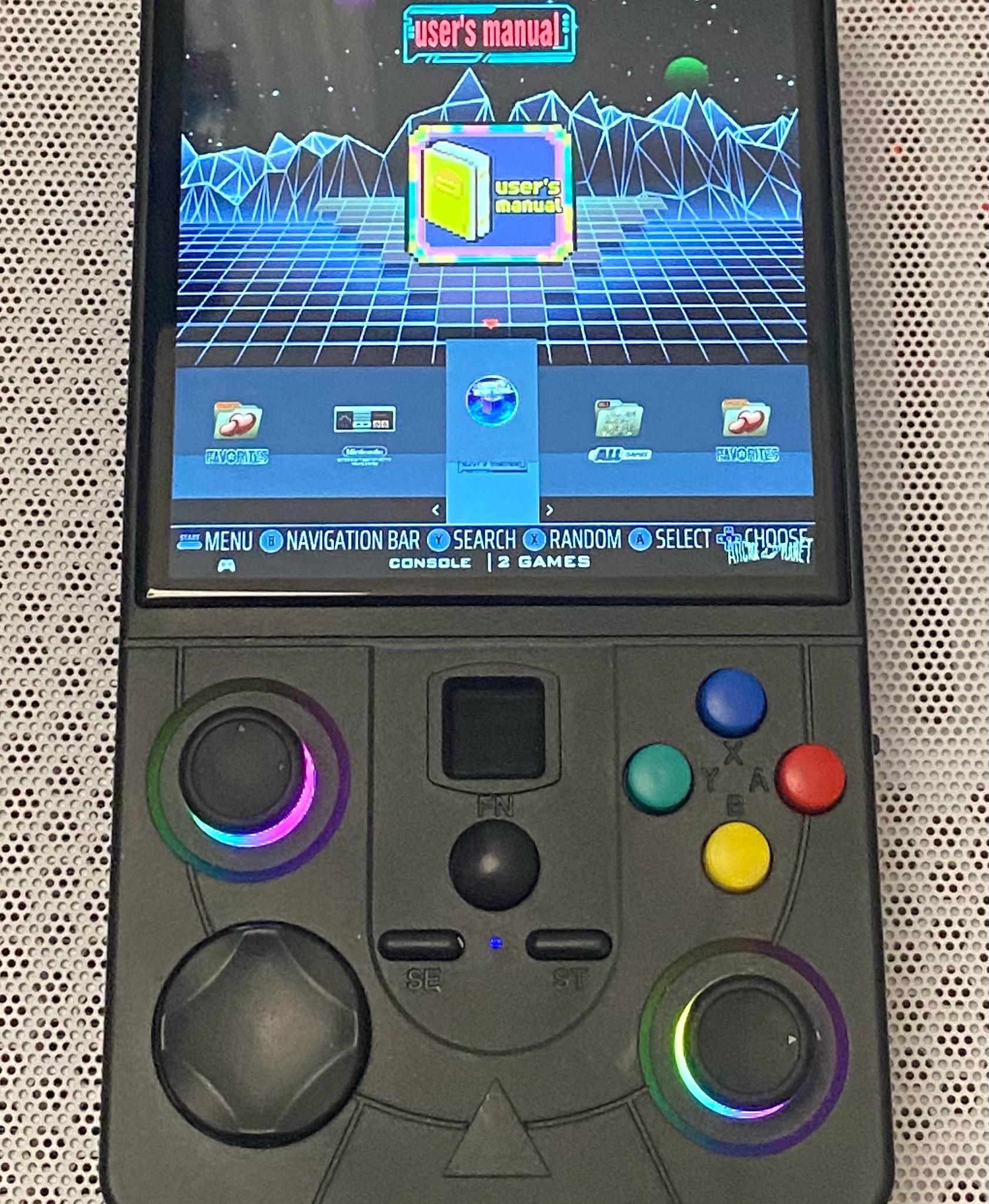 XiFan DC40V Retro Gaming Handheld -  Black