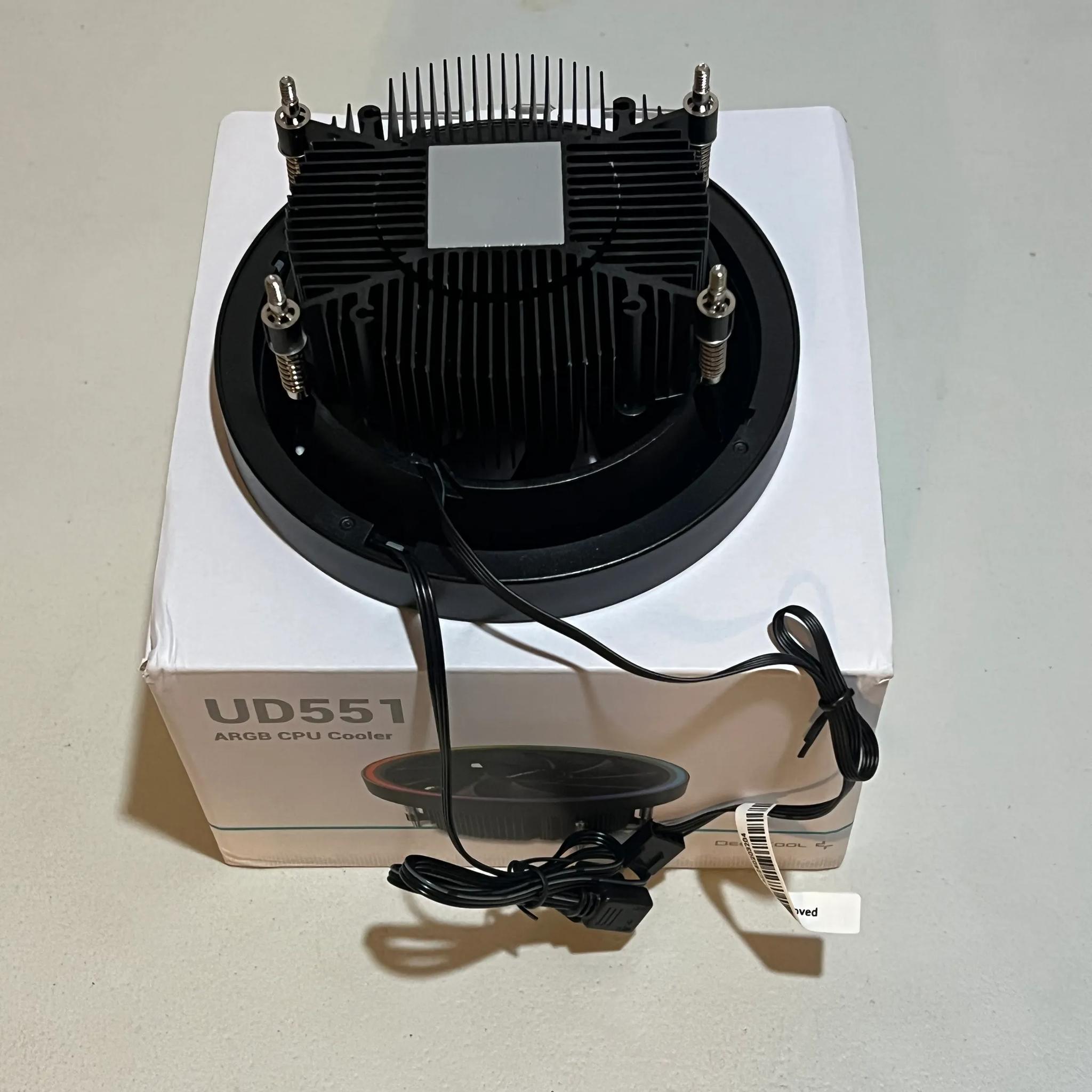 Deepcool UD551 ARGB cooler with Thermal grease for AM4 free shipping ! !