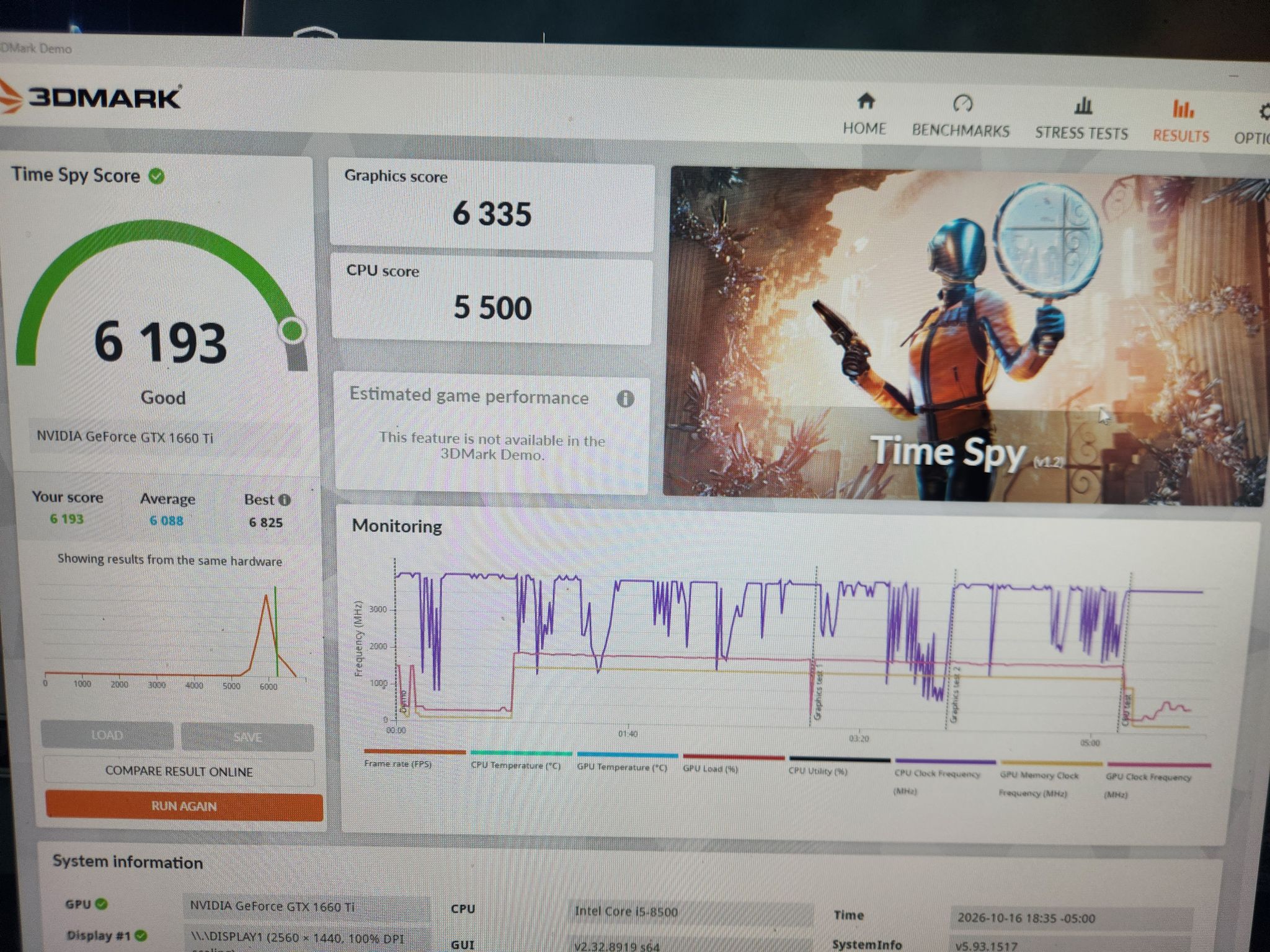 GeForce GTX 1660 Ti Custom Gaming PC - Core i5-8500