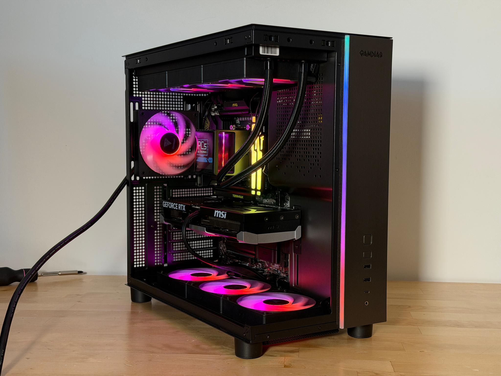 Ryzen 7 9850x3d RTX 5080 Gaming PC