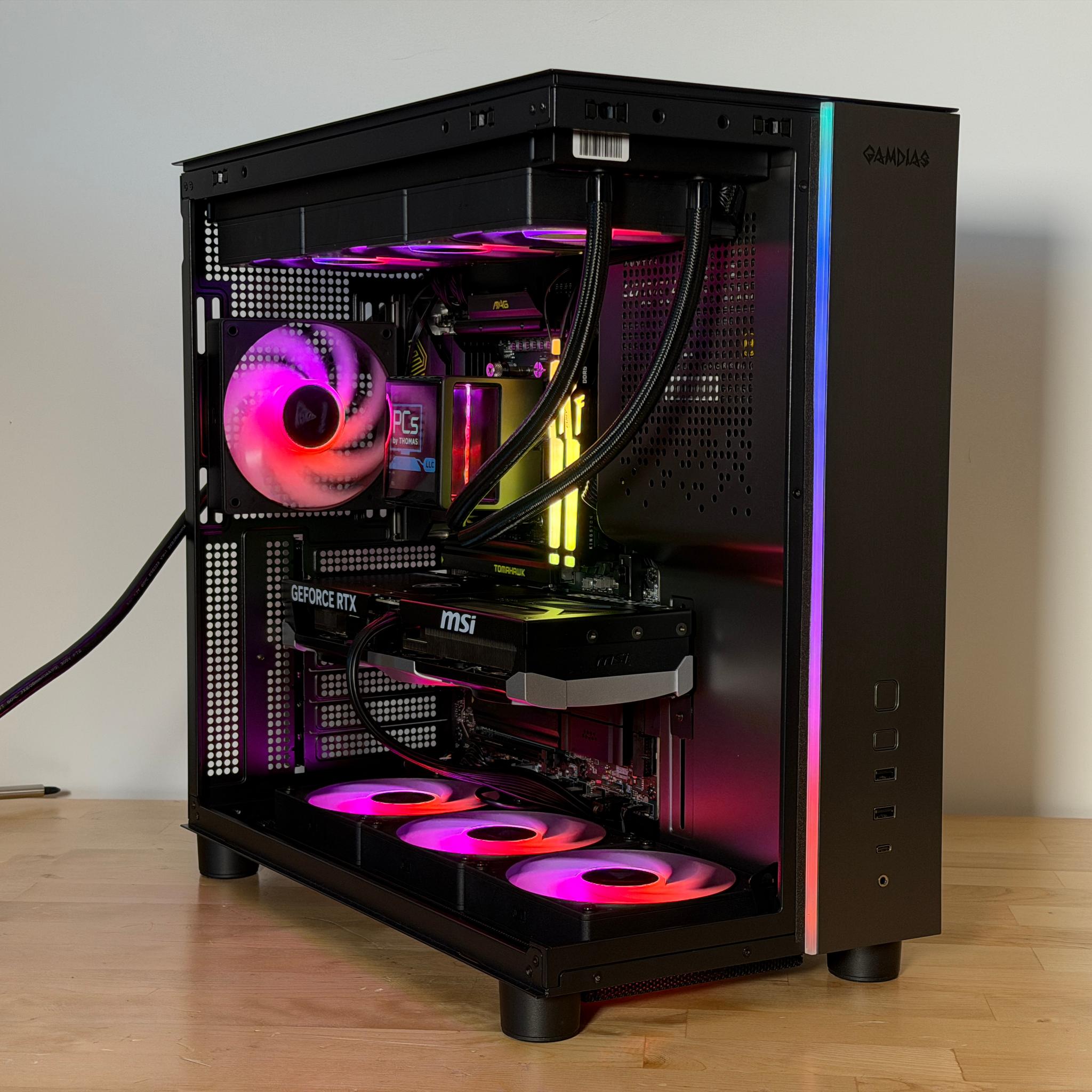 Ryzen 7 9850x3d RTX 5080 Gaming PC