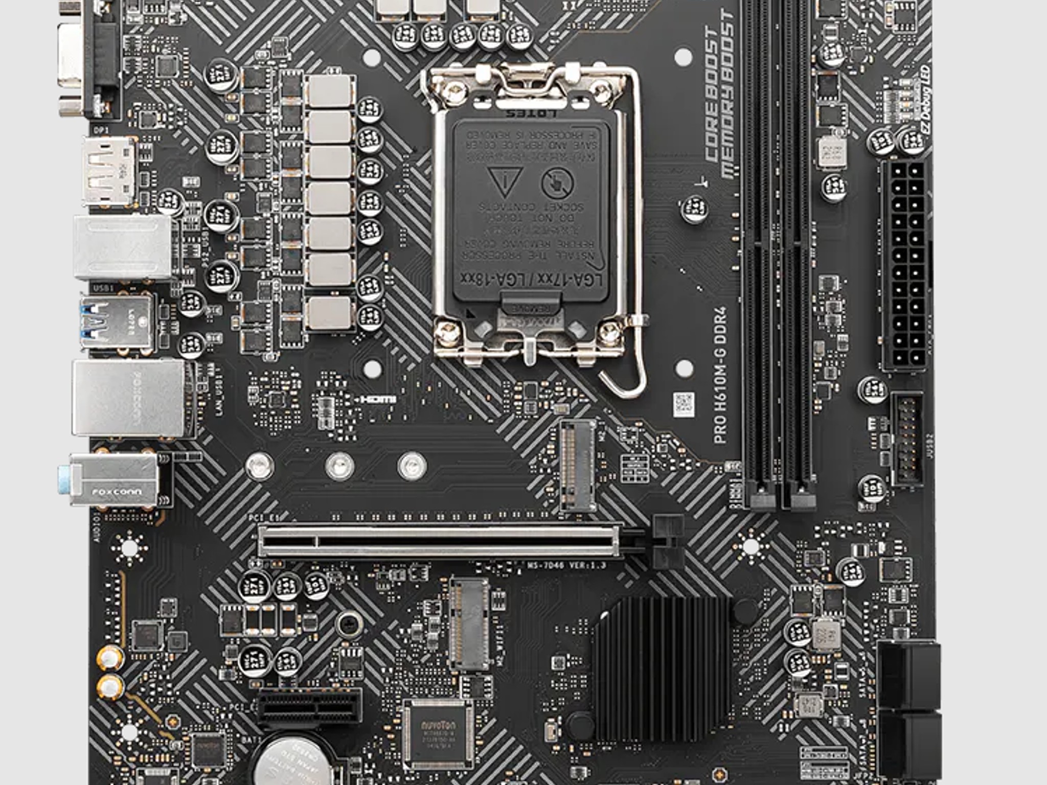 MSI PRO H610M-G DDR4