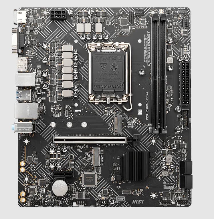 MSI PRO H610M-G DDR4