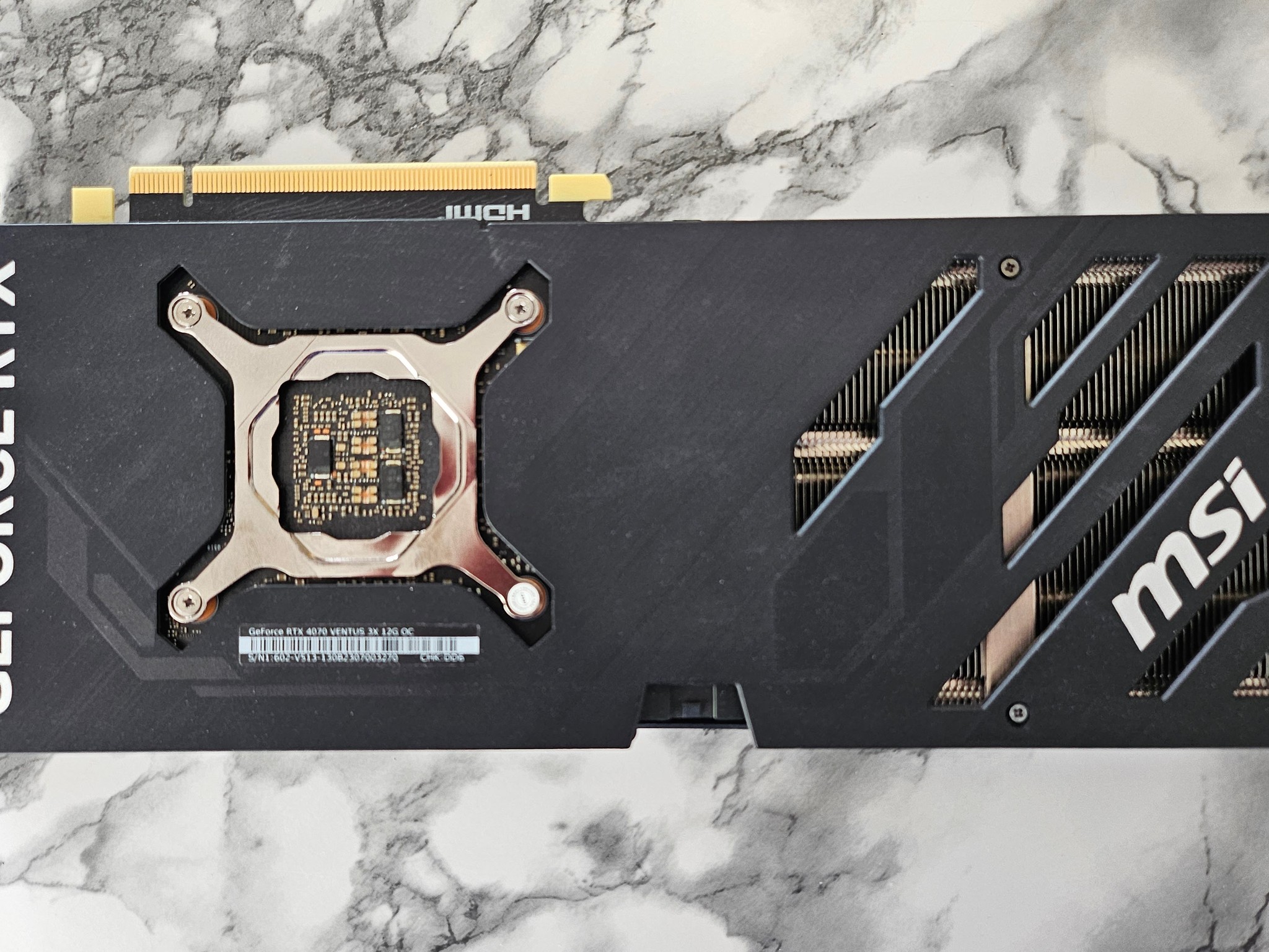 MSI GeForce RTX 4070 VENTUS 3X OC