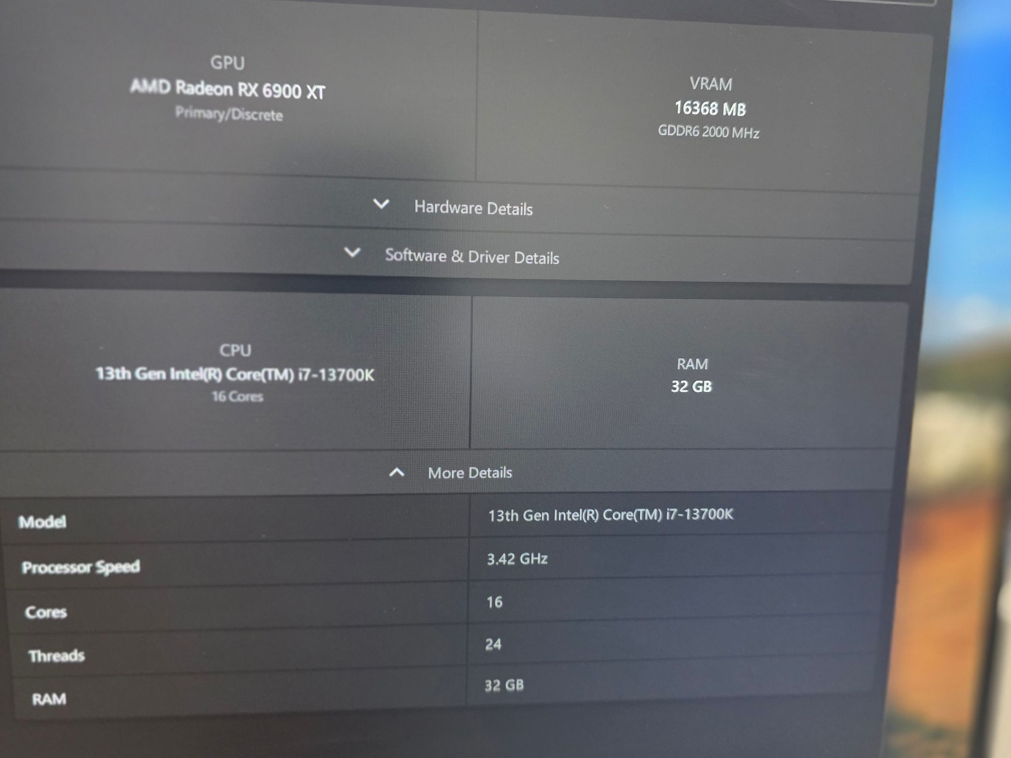 4k Custom Gaming PC - Radeon RX 6900 XT  - Core i7-13700K, 32GB RAM