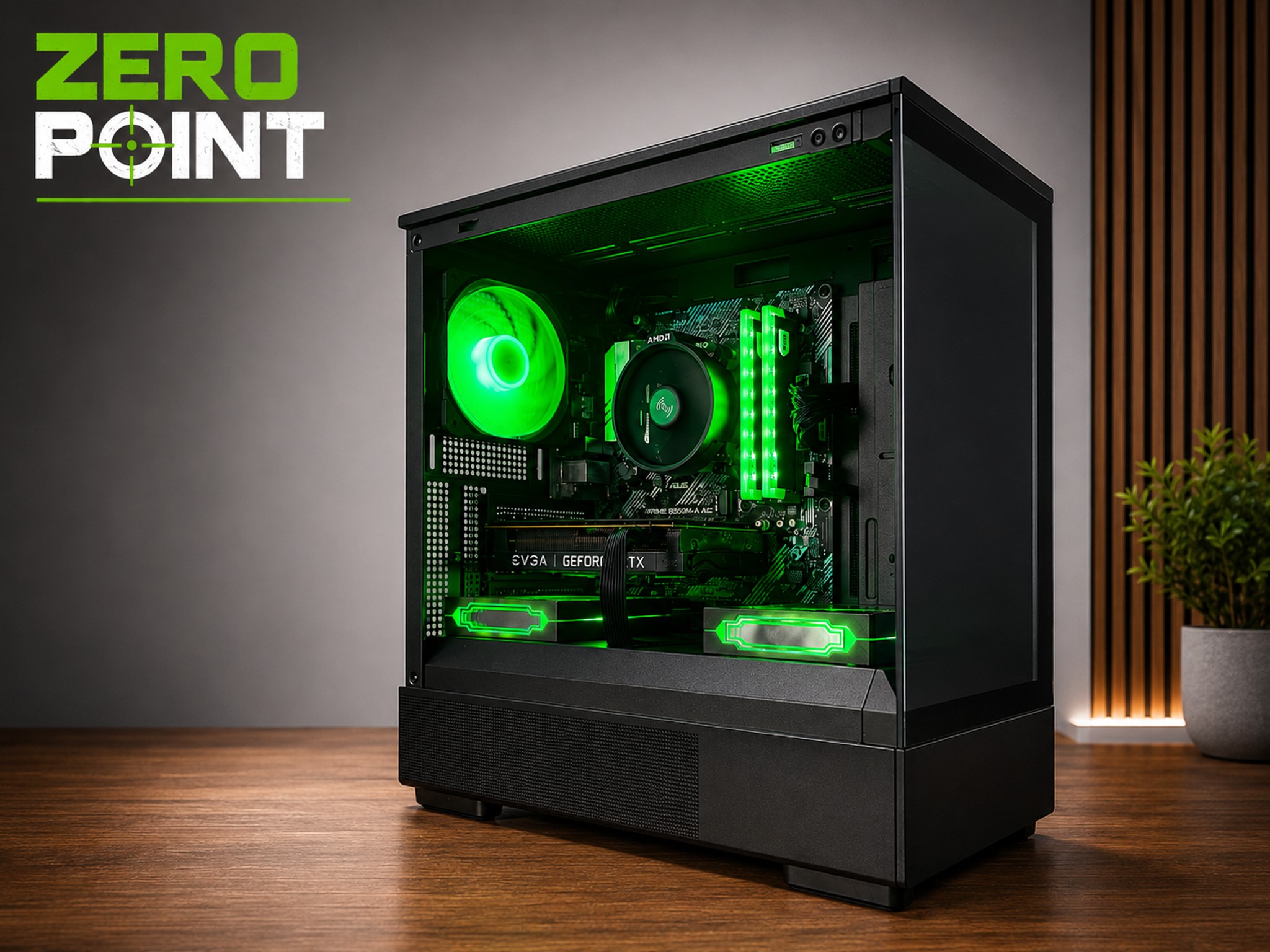 ZERO POINT | RTX 3060 12GB | Ryzen 5 5500 | 16GB | 512GB NVMe | Zalman P10/600w psu