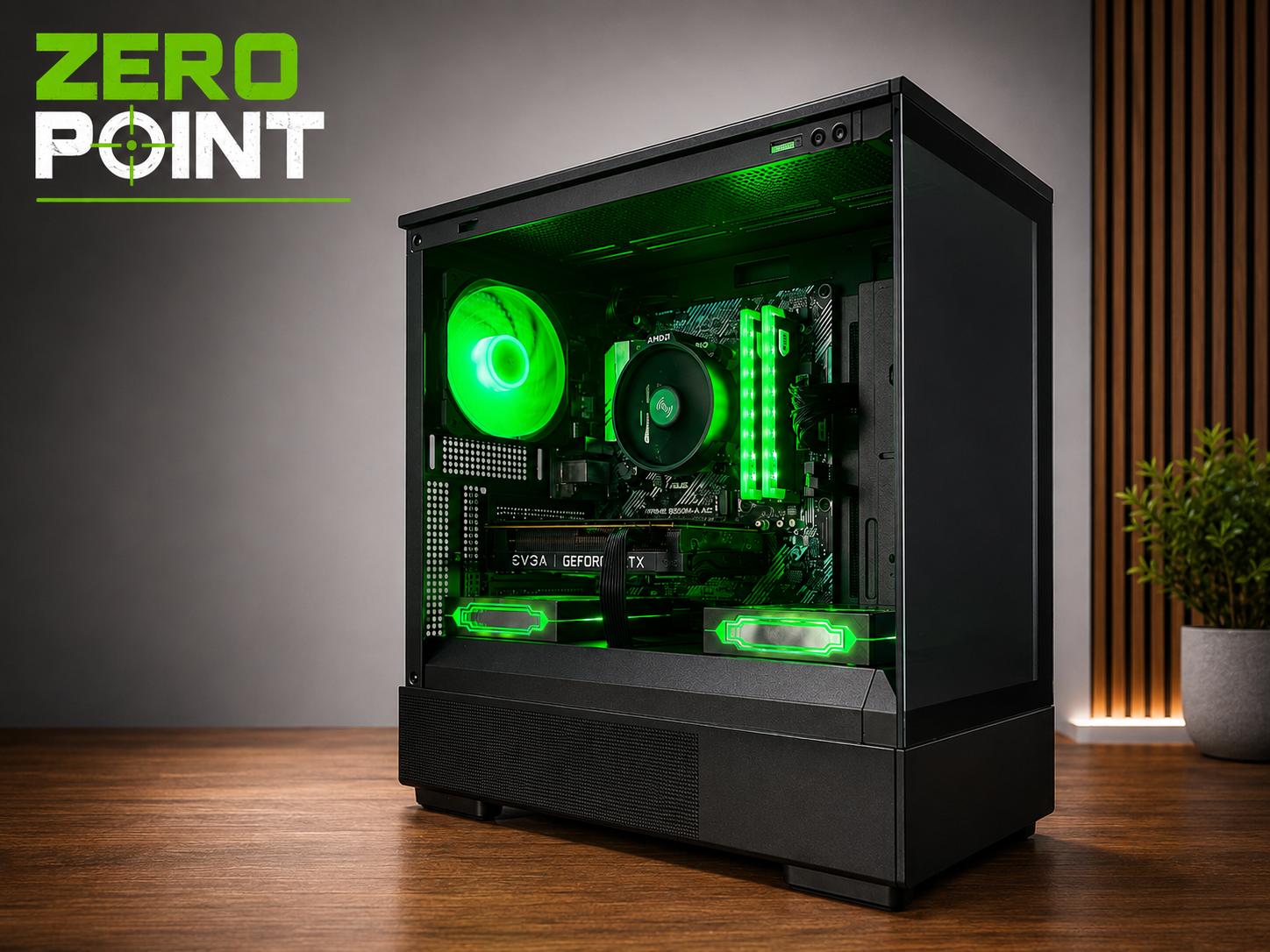 ZERO POINT | RTX 3060 12GB | Ryzen 5 5500 | 16GB | 512GB NVMe | Zalman P10/600w psu