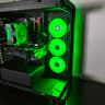 The GREEN MONSTER V, budget 1440p gaming pc!