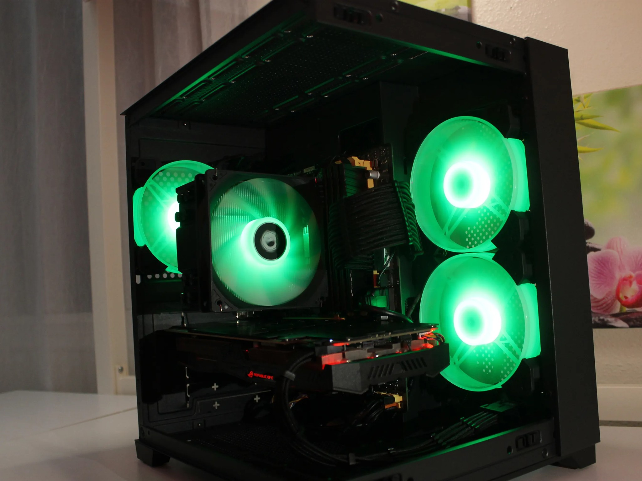 ❤️🖤Gaming PC | 32GB RAM | ROG | RGB❤️🖤