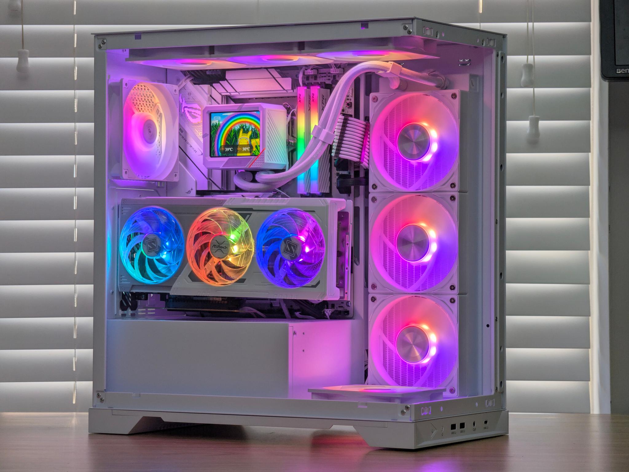 🌈🖤Ryzen 7 9800x3D | RX 9070 XT | 32GB DDR5 | 2TB SSD | Gaming PC🖤🌈