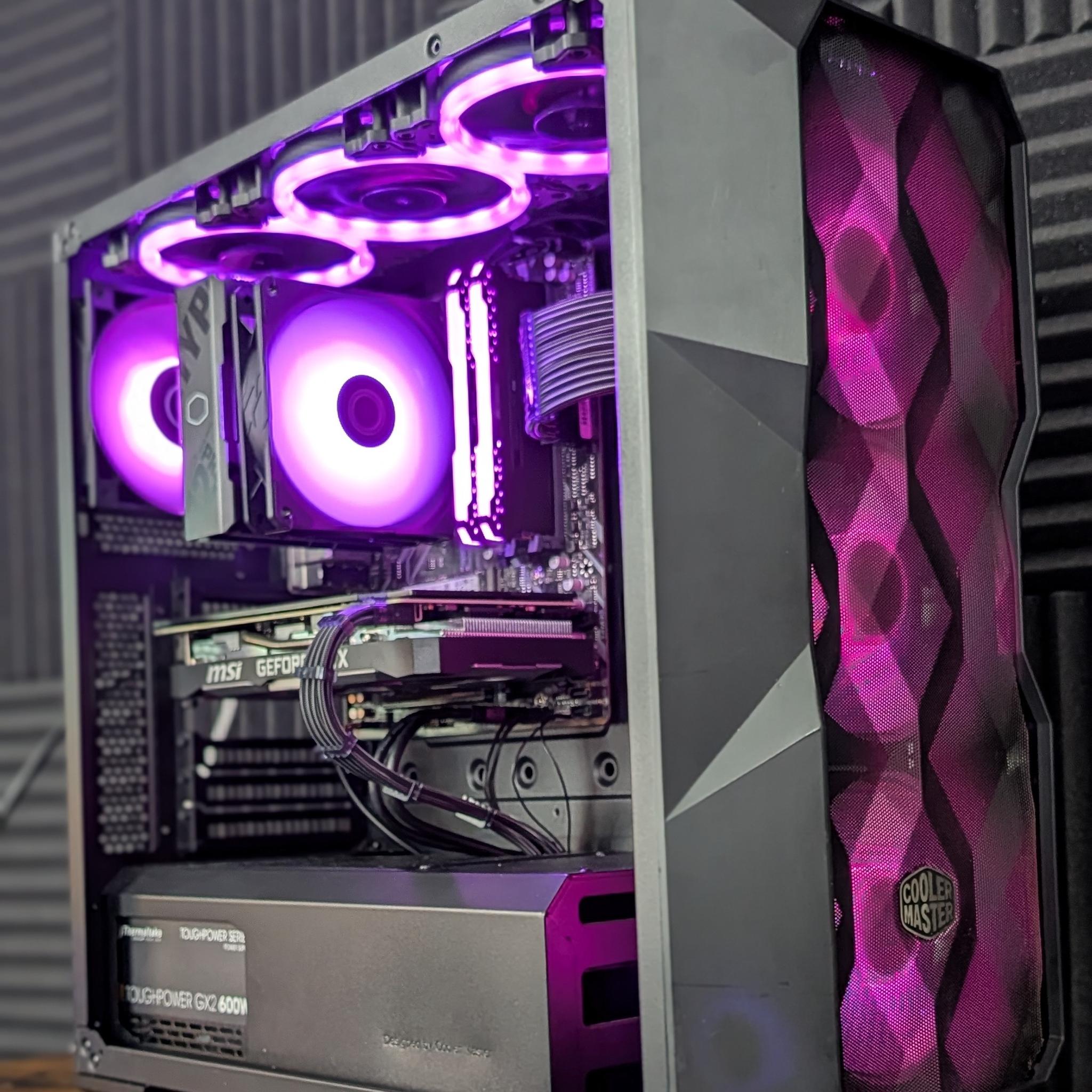 RTX 2060 Gaming PC – Ryzen 5 3600, 16GB RGB RAM, 512GB NVMe, WiFi + Bluetooth