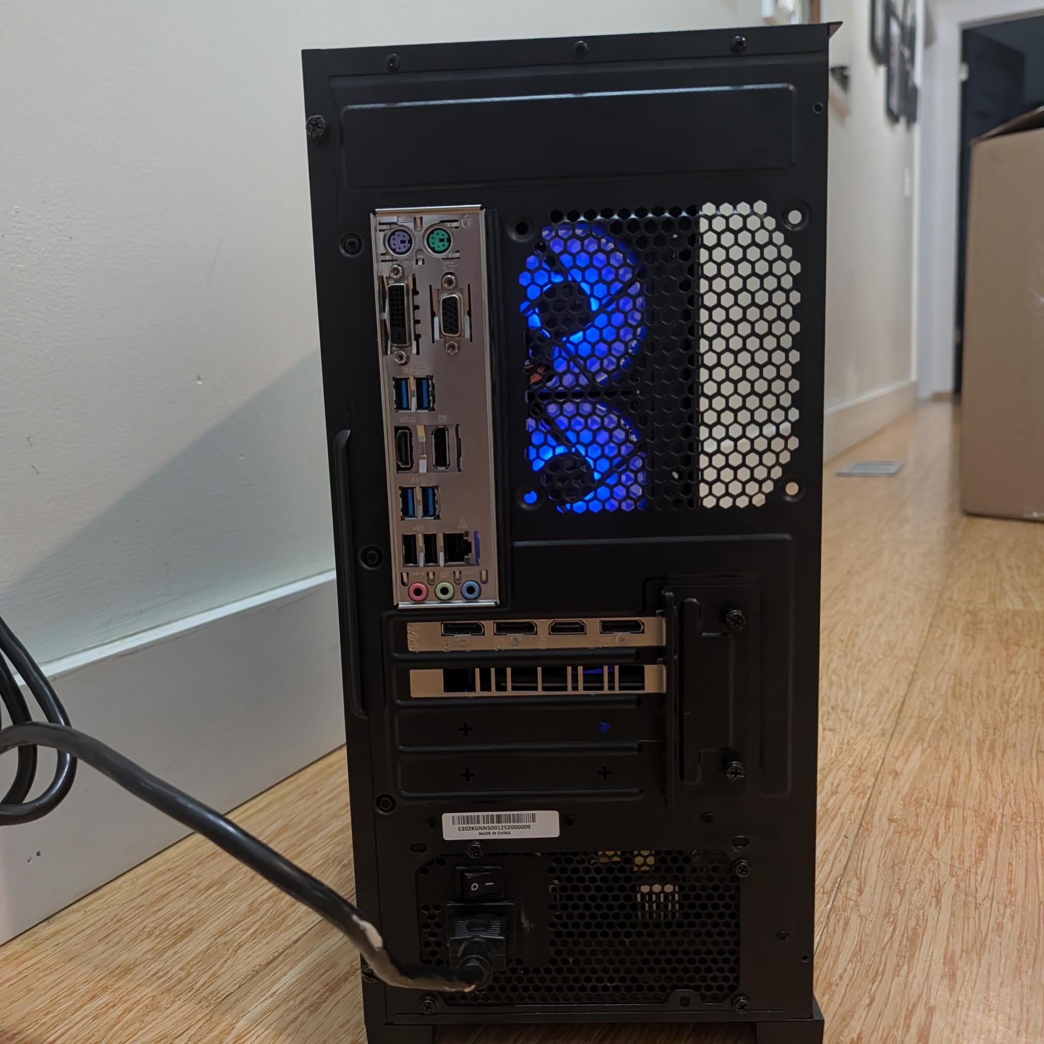 Custom Value Gaming PC | GTX 1660 | I5 7500 | 16GB DDR4 | 600GB SSD/HDD | Asus B250 |