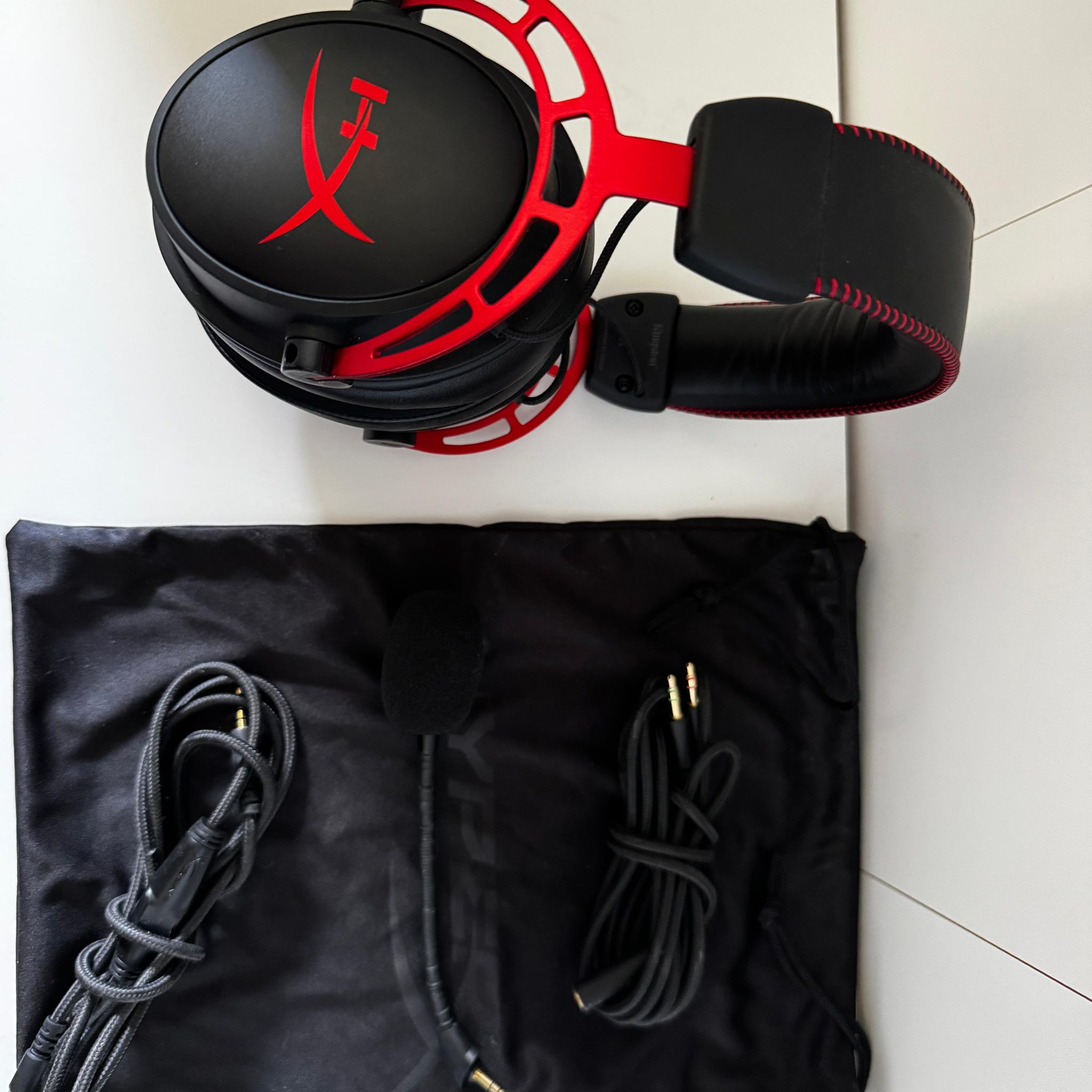 USED Hyper X Cloud Alpha Gaming Headset (Wired)
