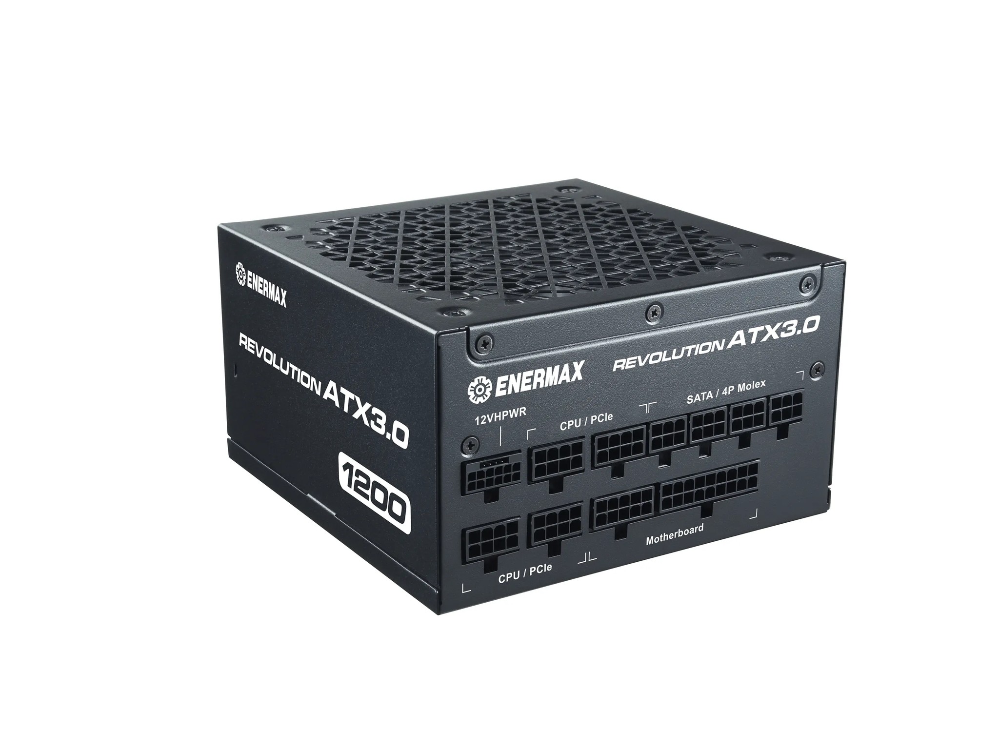 ENERMAX REVOLUTION ATX 3.0 1200W, 80+ Gold Full Modular, ATX 3.0, 600W PCIe 5.0 12VHPWR Connectors