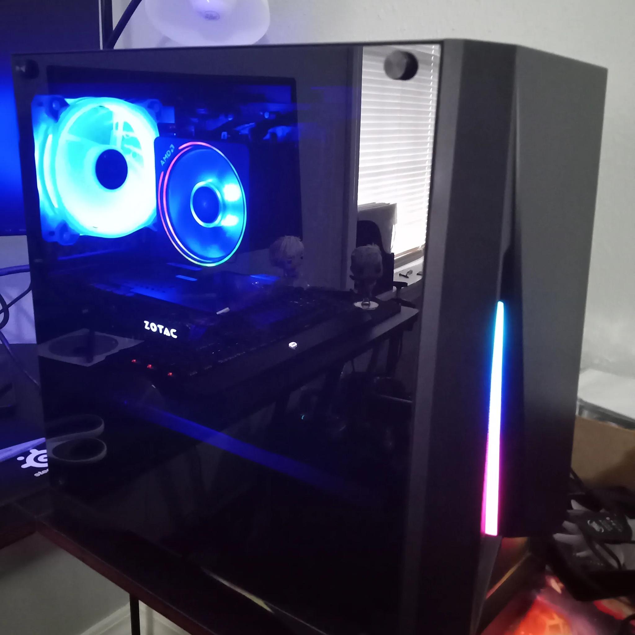Ryzen 7 3800x, wraith prism cooler, motherboard, 16 gb ram combo!