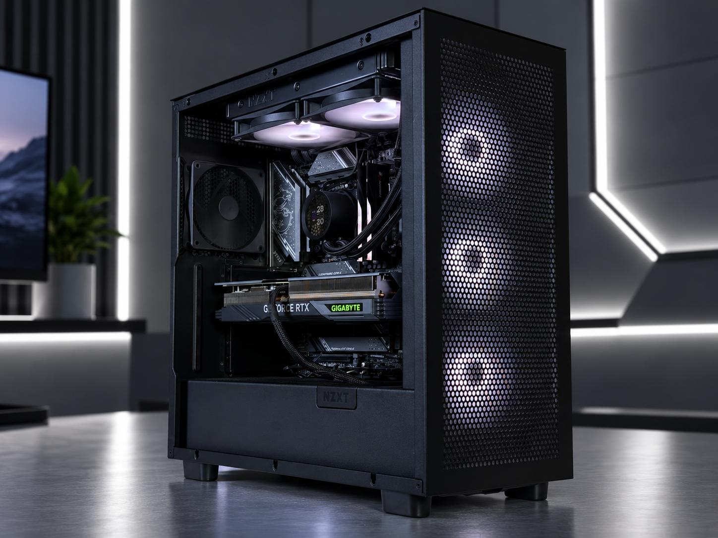 🖤VADER V2 Gaming PC | RTX 4070 TI | I7-13700KF | 32GB DDR5 | 1TB NVME | FREE SHIPPING