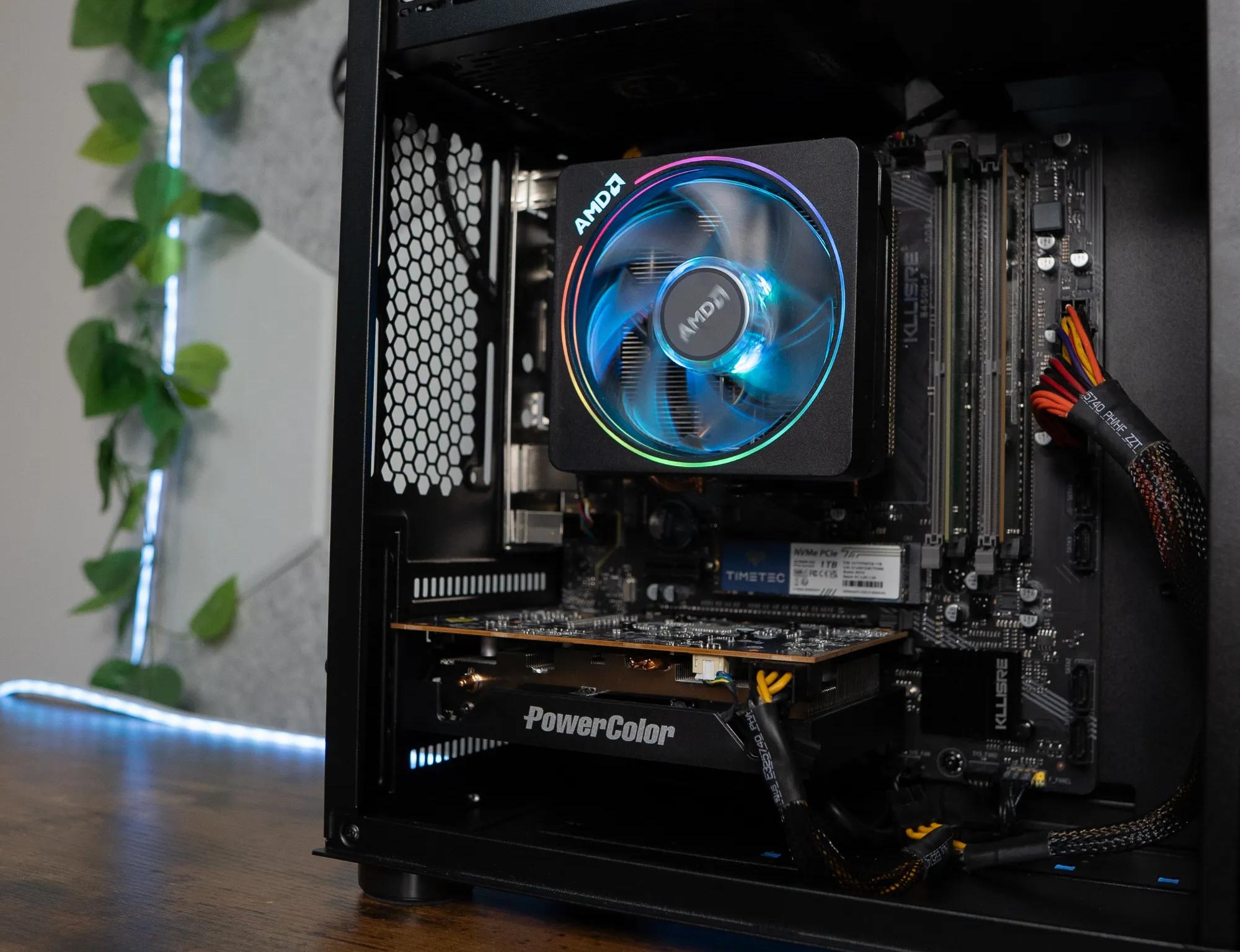 🍬🌠 BUDGET - BO6 Ready GAMING PC | PowerColor RX 6500XT | RYZEN 5 2600 | 32GB DDR4 RAM | 1TB NVME SSD