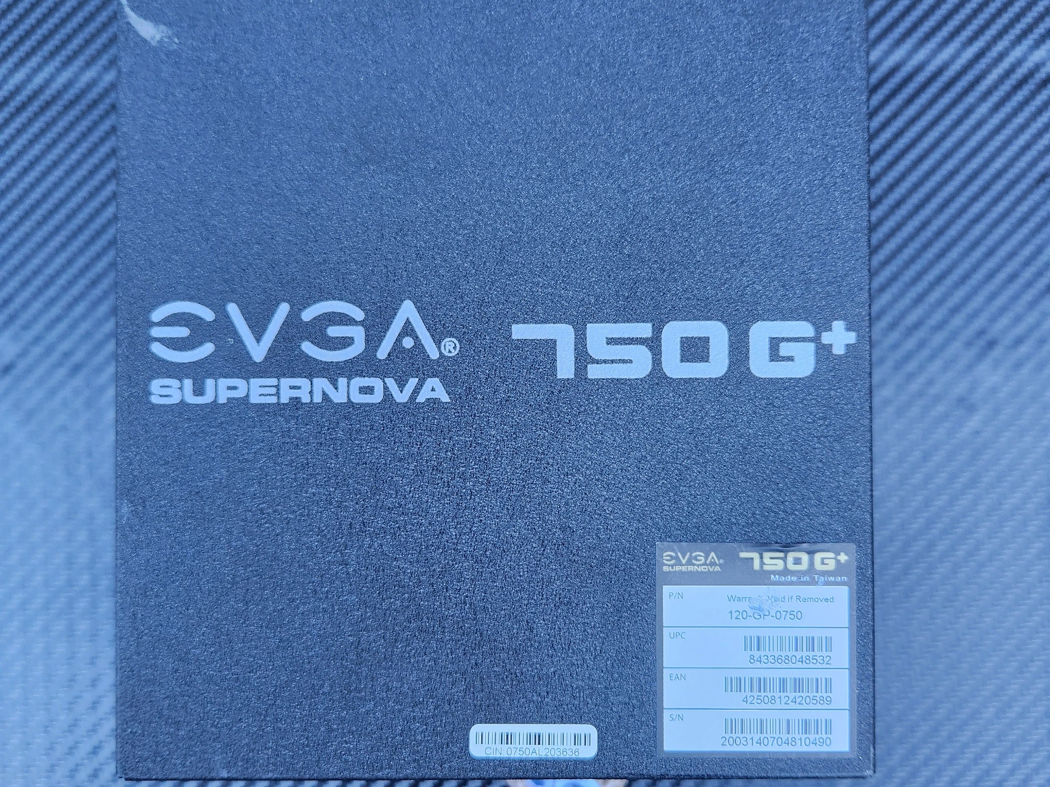 PSU ONLY - EVGA SuperNova 750 G+ - Used