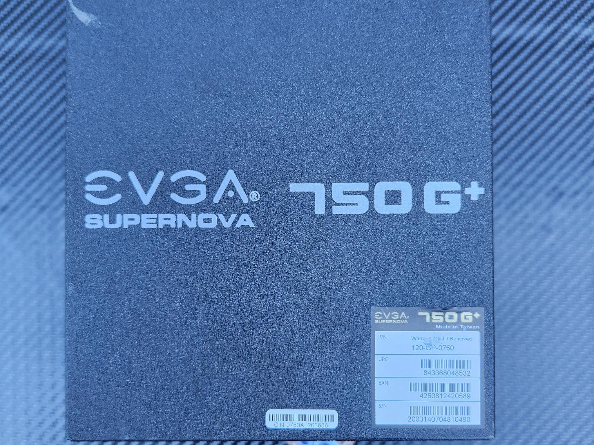 PSU ONLY - EVGA SuperNova 750 G+ - Used