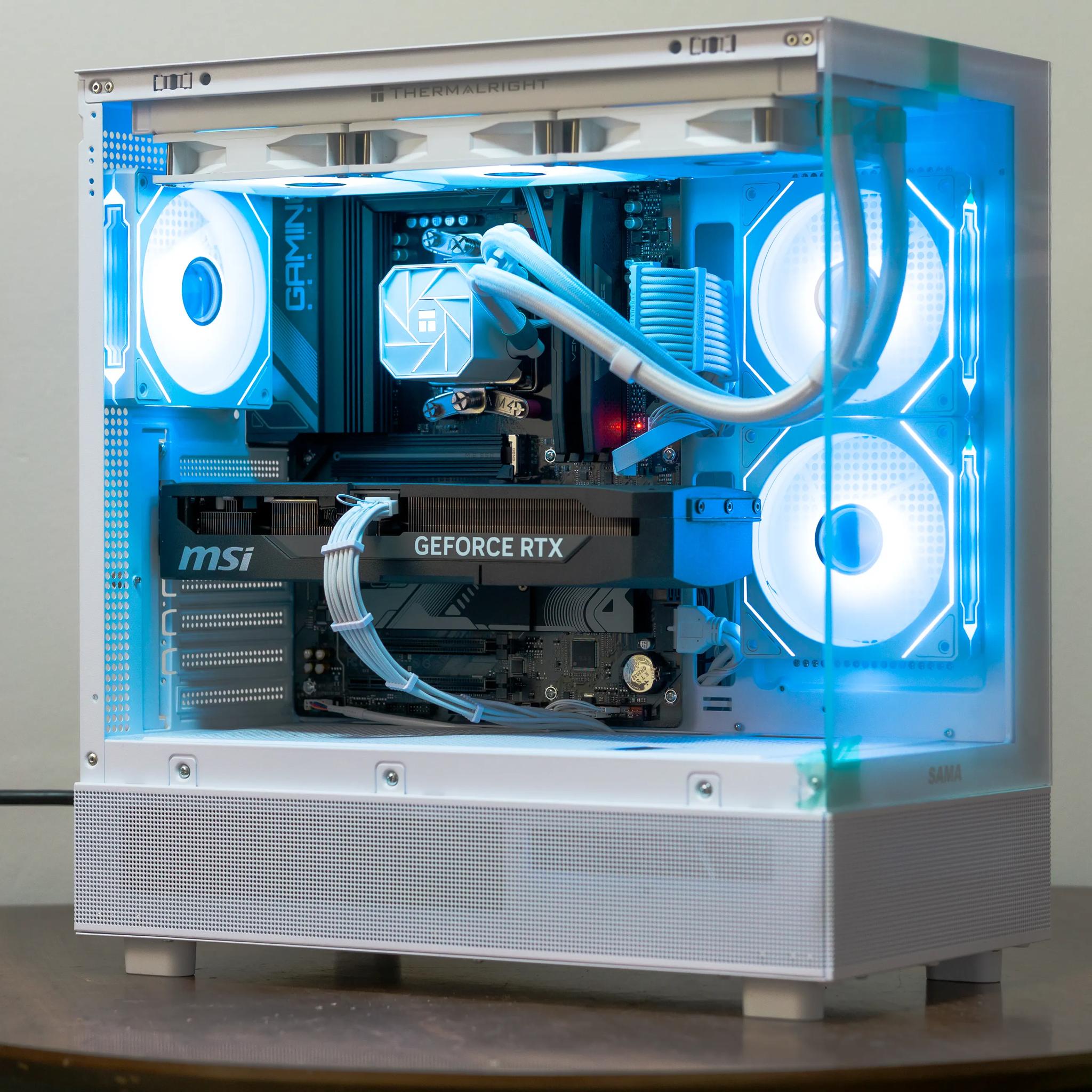 ❄️FROSTBITE V2❄️| RTX 5070| Ryzen 5 7500F| 32GB DDR5| 2TB M.2 NVMe| WiFi| 1440p Ready| All New Parts