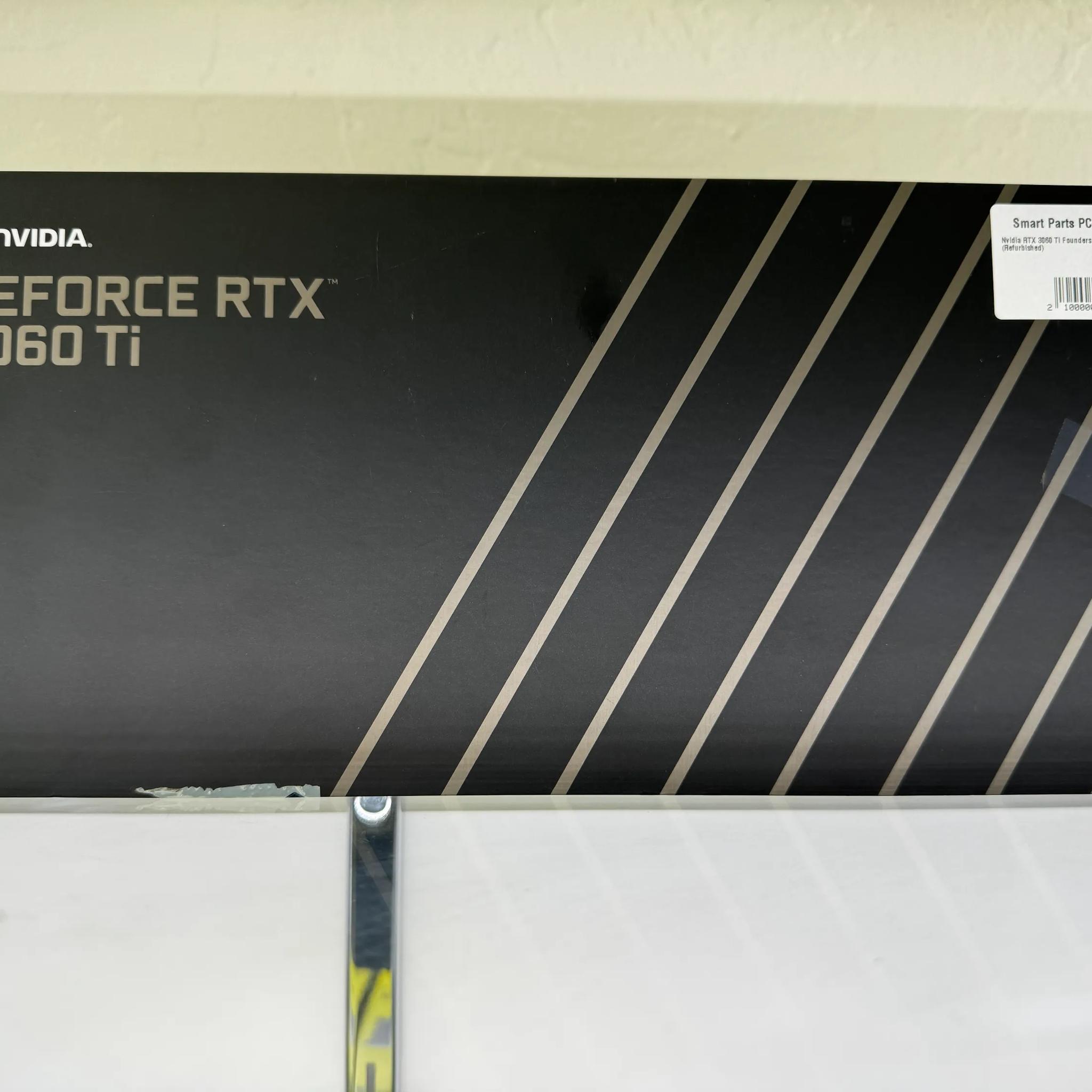 Nvidia RTX 3060 Ti Founders Edition 8GB Graphics Card with Retail Box (Refurbished)