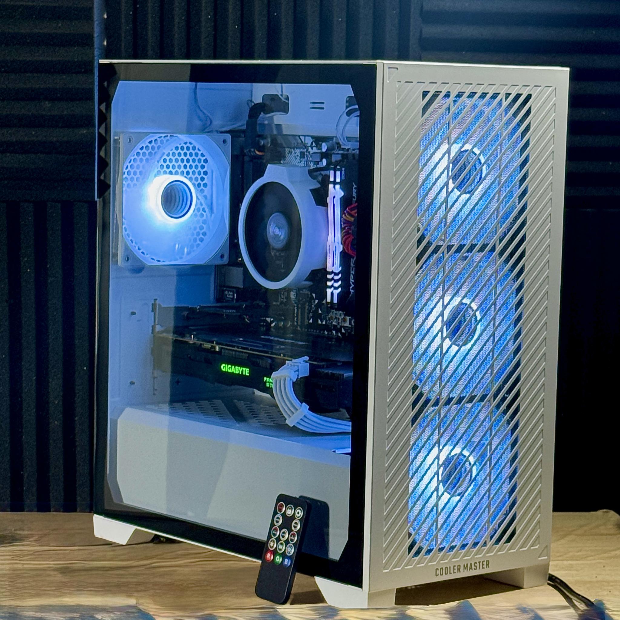 🔥⚪️ Starter Gaming PC | GTX 1060 6GB | Ryzen 3 2300X | 16GB DDR4 | 500GB SATA SSD | WIFI + BT
