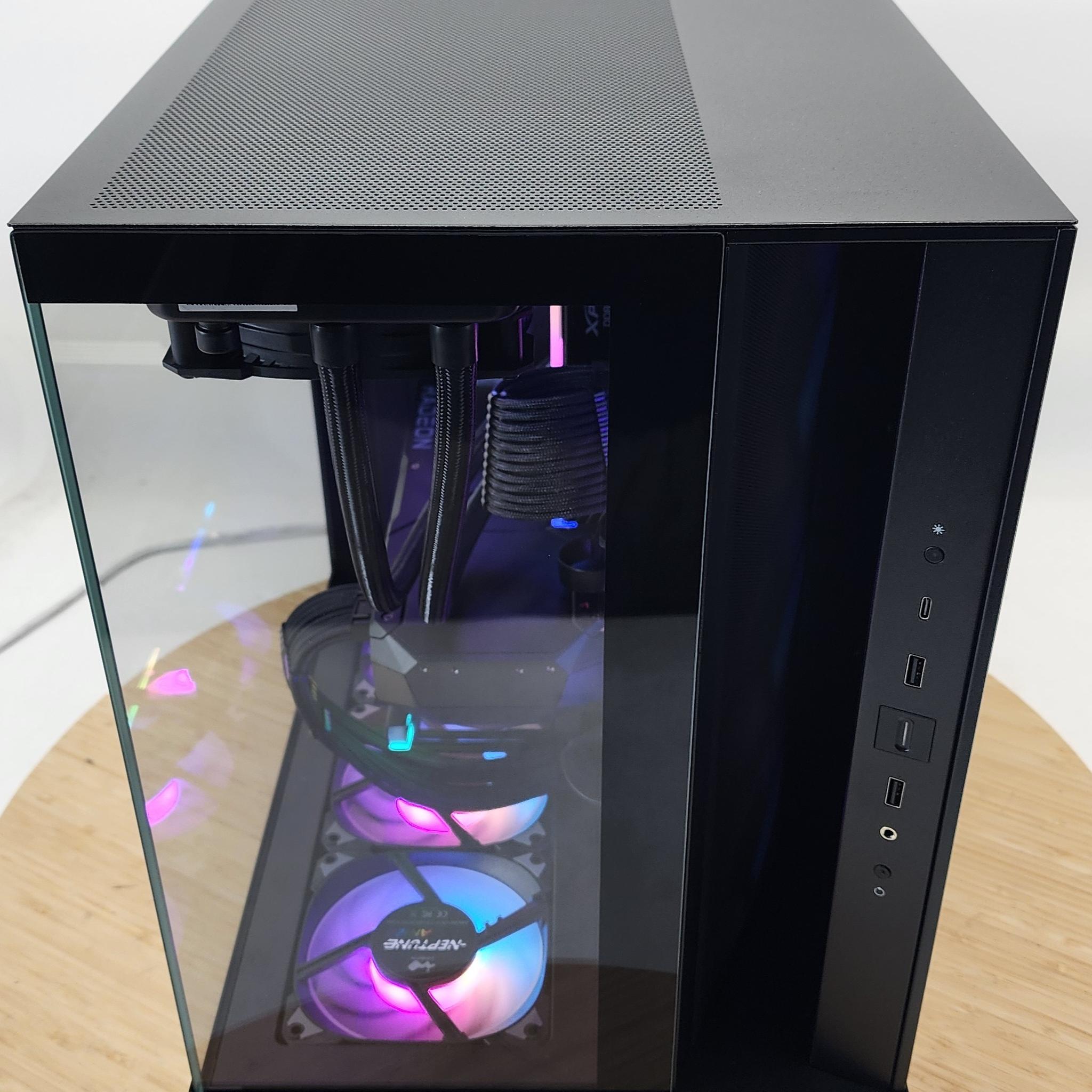 Gaming PC Ryzen 9 9900X 32GB RAM 2TB SSD RX 7900XTX 24GB Windows 11 Computer