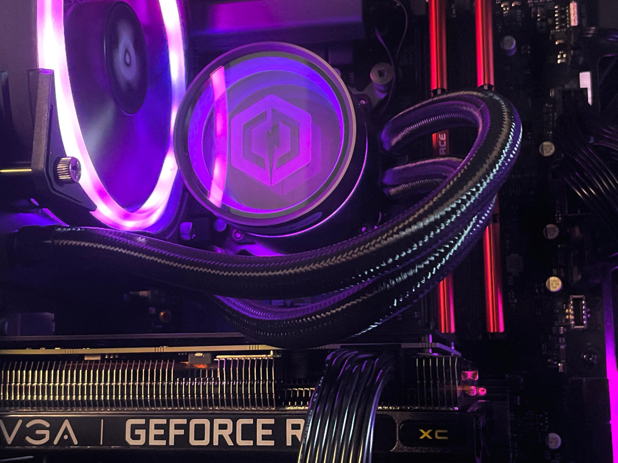 💜 VIOLET Gaming PC | RTX 3060 12GB | i5-11600K | 16GB RAM | 1.5TB TOTAL | WiFi & BT | FREE SHIP
