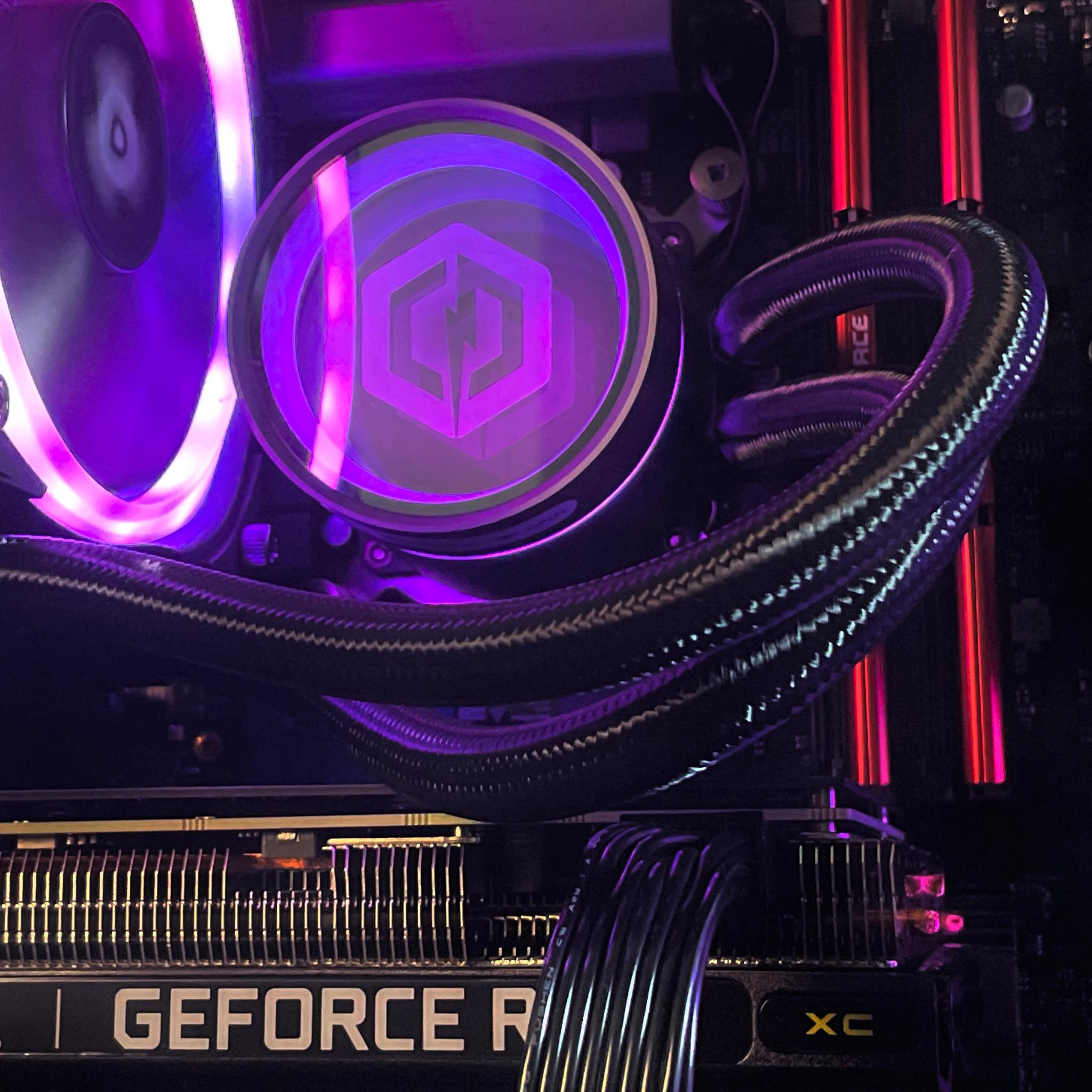 💜 VIOLET Gaming PC | RTX 3060 12GB | i5-11600K | 16GB RAM | 1.5TB TOTAL | WiFi & BT | FREE SHIP