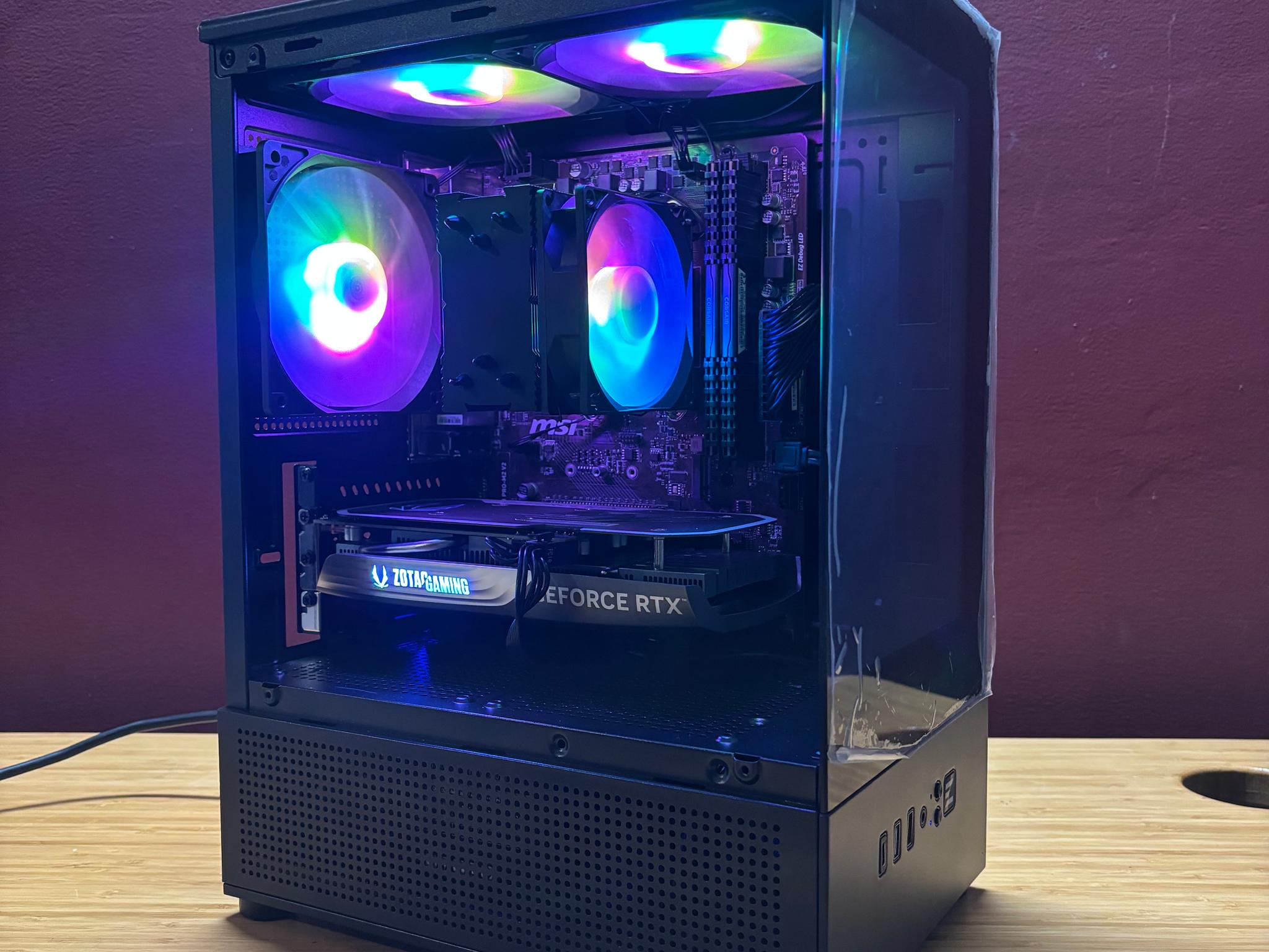 GeForce RTX 4060 Custom Gaming PC - Ryzen 7 3700x, 16GB RAM, 512gb NVME