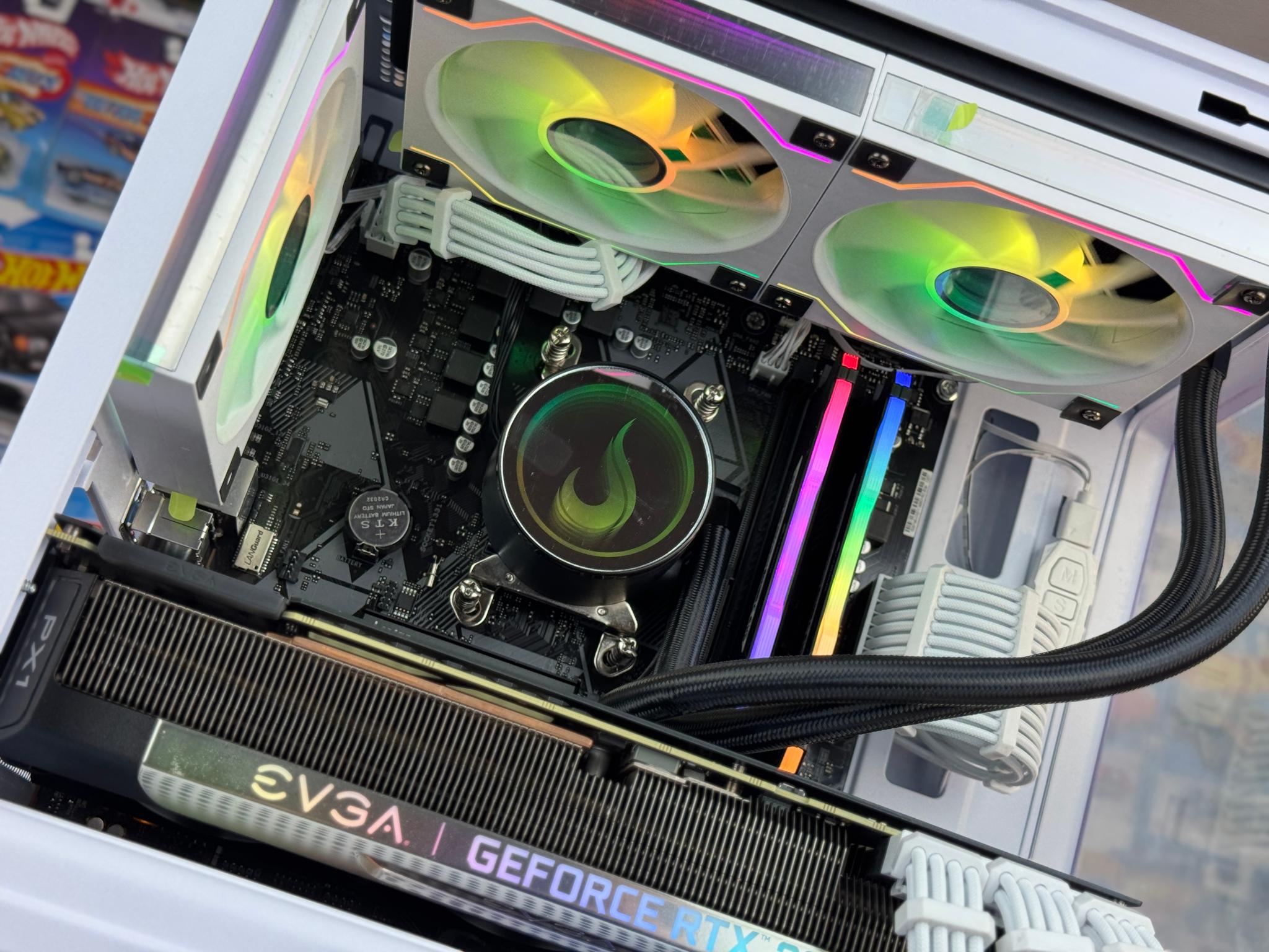 🤍✨ iVORY - RTX 3090 Gaming PC ✨🤍
