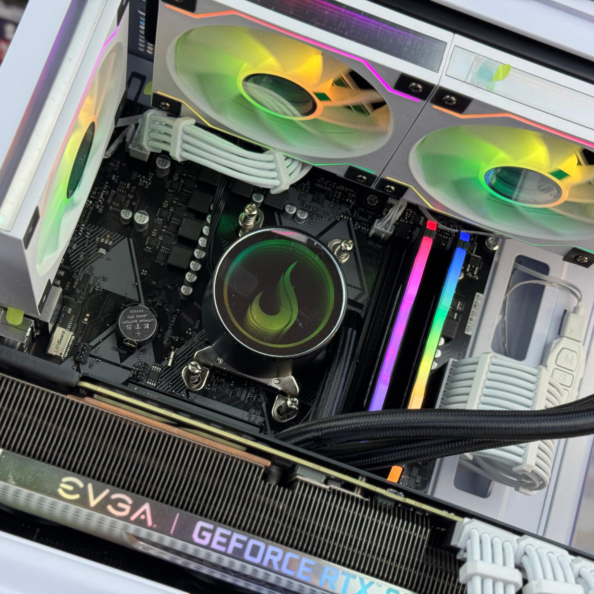 🤍✨ iVORY - RTX 3090 Gaming PC ✨🤍