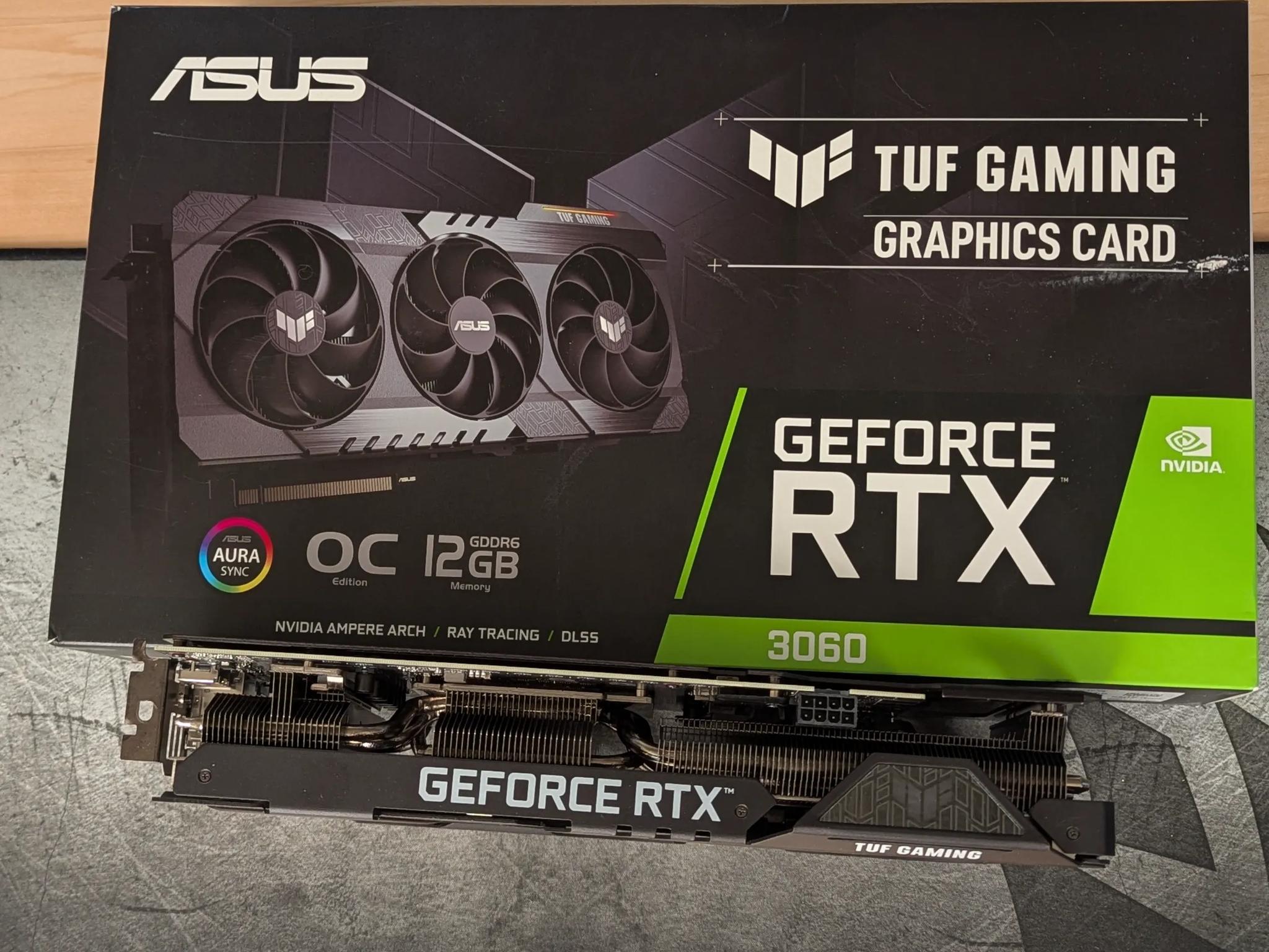 🛡️ ASUS TUF RTX 3060 OC Edition – Durable, Cool, 12GB VRAM | TUF Performance 🔥