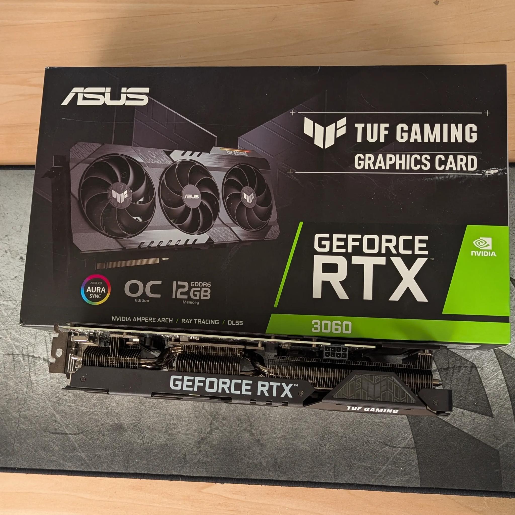 🛡️ ASUS TUF RTX 3060 OC Edition – Durable, Cool, 12GB VRAM | TUF Performance 🔥