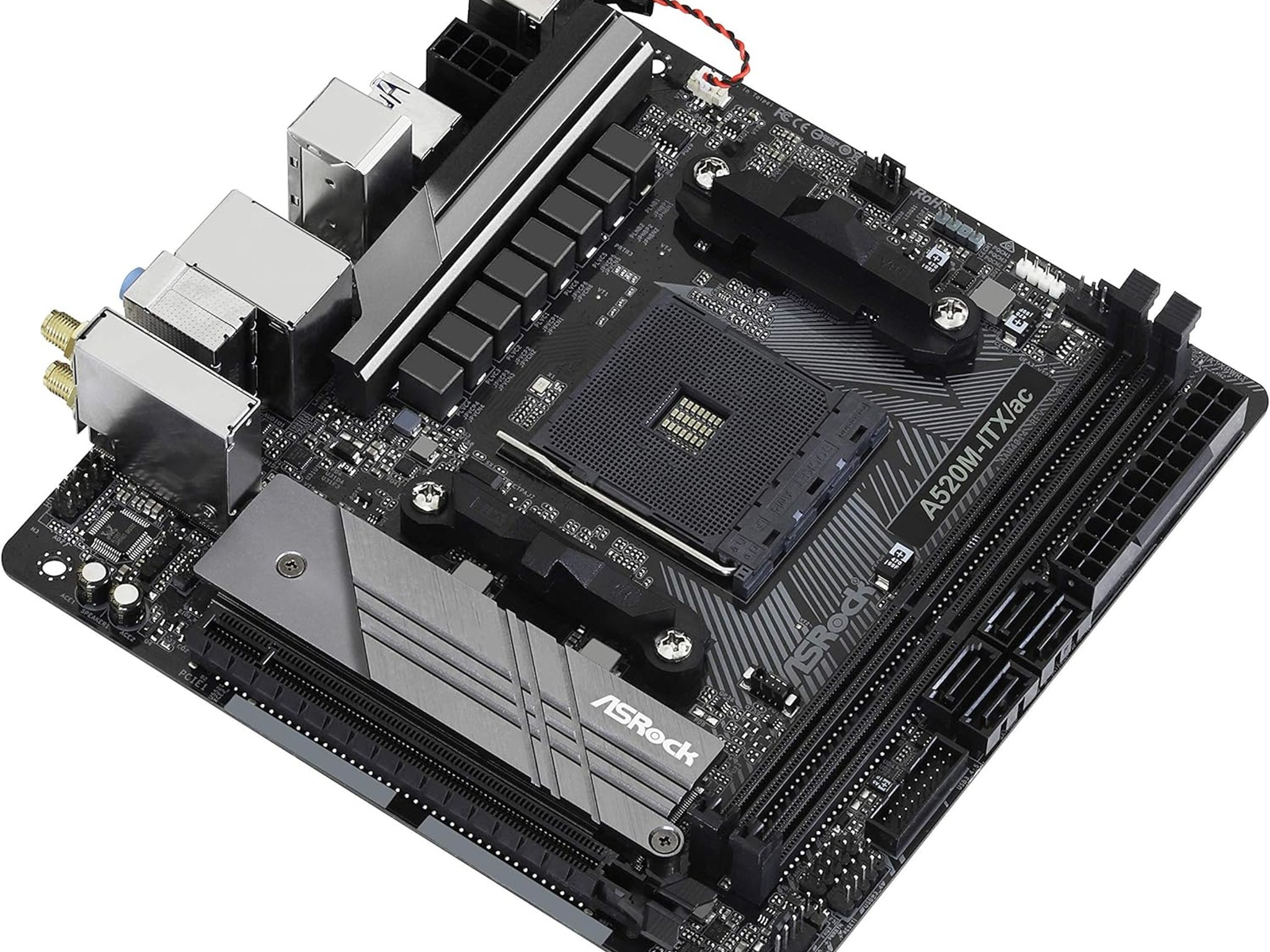 BNIB ASRock A520M-ITX/AC Mini-ITX computer motherboard AMD AM4