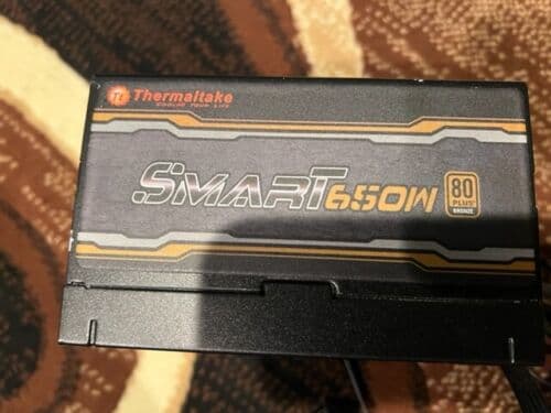 Thermaltake SMART 650 Watt Power Supply 80 Plus Bronze